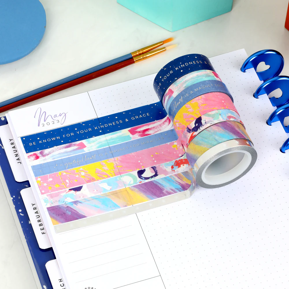 Happy Planner x GracePlace Washi Tape - 7 Pack - A Graceful Heart