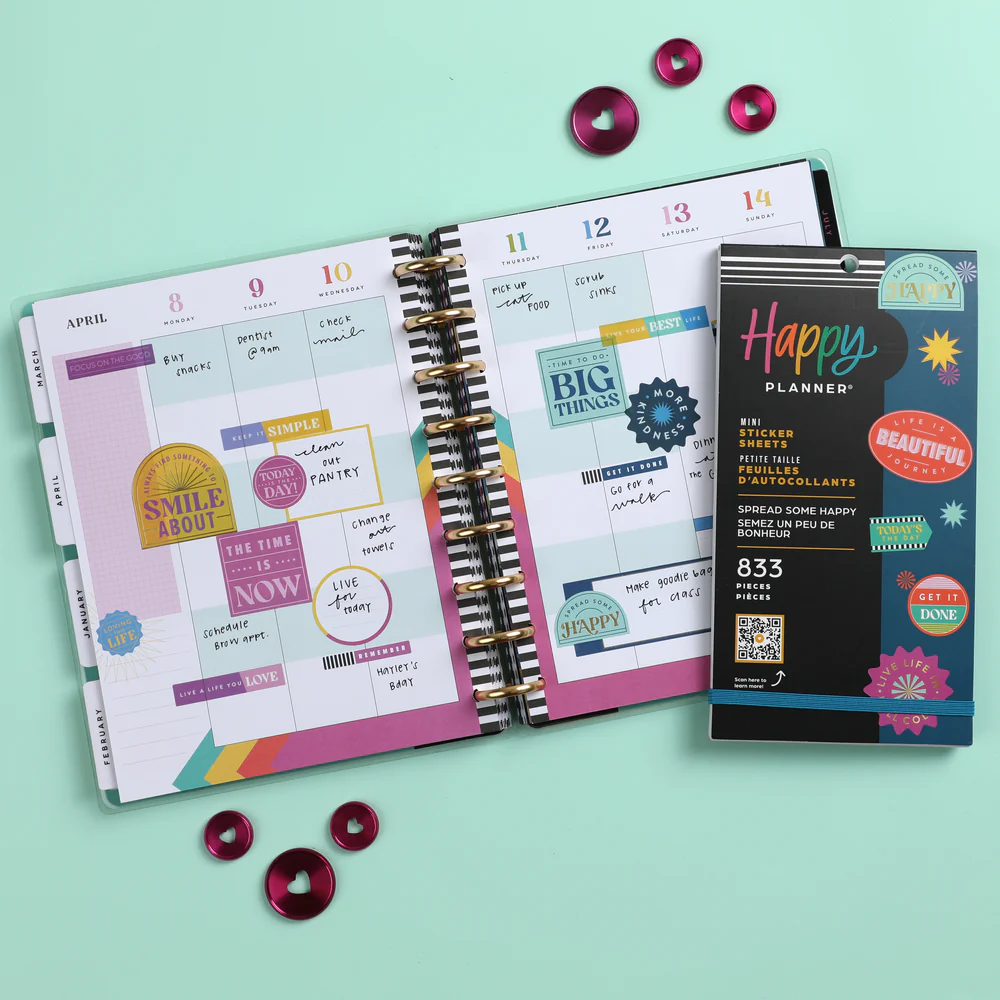 Spread Some Happy - Value Pack Stickers - Mini 2 Spread Some Happy - Value Pack Stickers - Mini