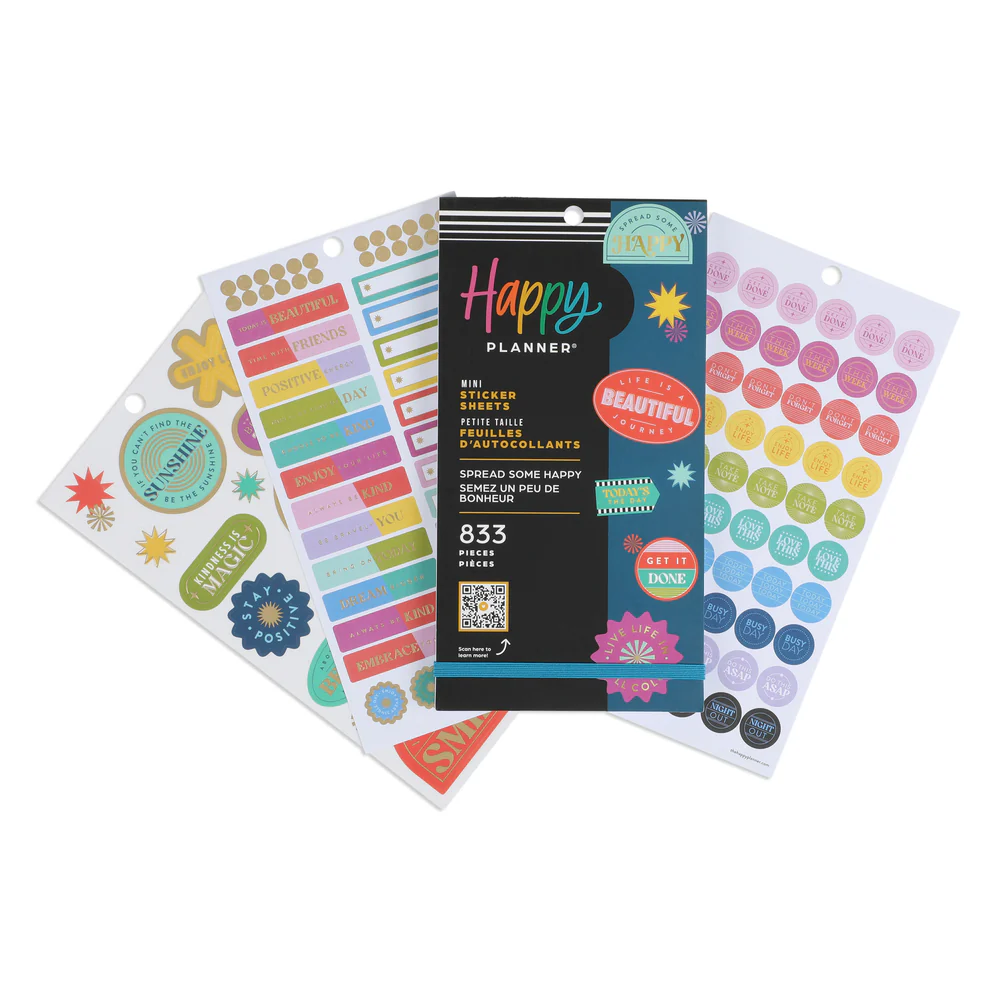 Spread Some Happy - Value Pack Stickers - Mini 7 Spread Some Happy - Value Pack Stickers - Mini