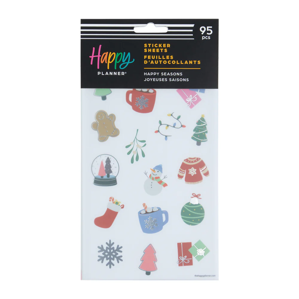 Happy Seasons - 5 Sticker Sheets - The Happy Planner
