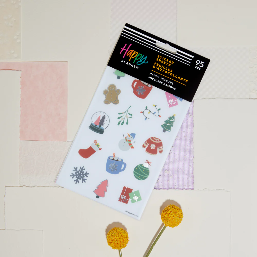 Happy Seasons - 5 Sticker Sheets - The Happy Planner