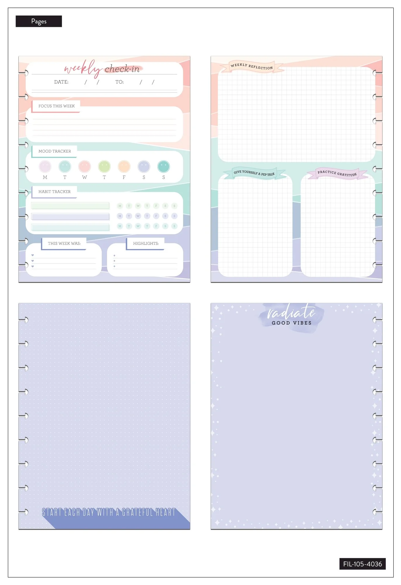 Wellness Mood Tracker - Classic