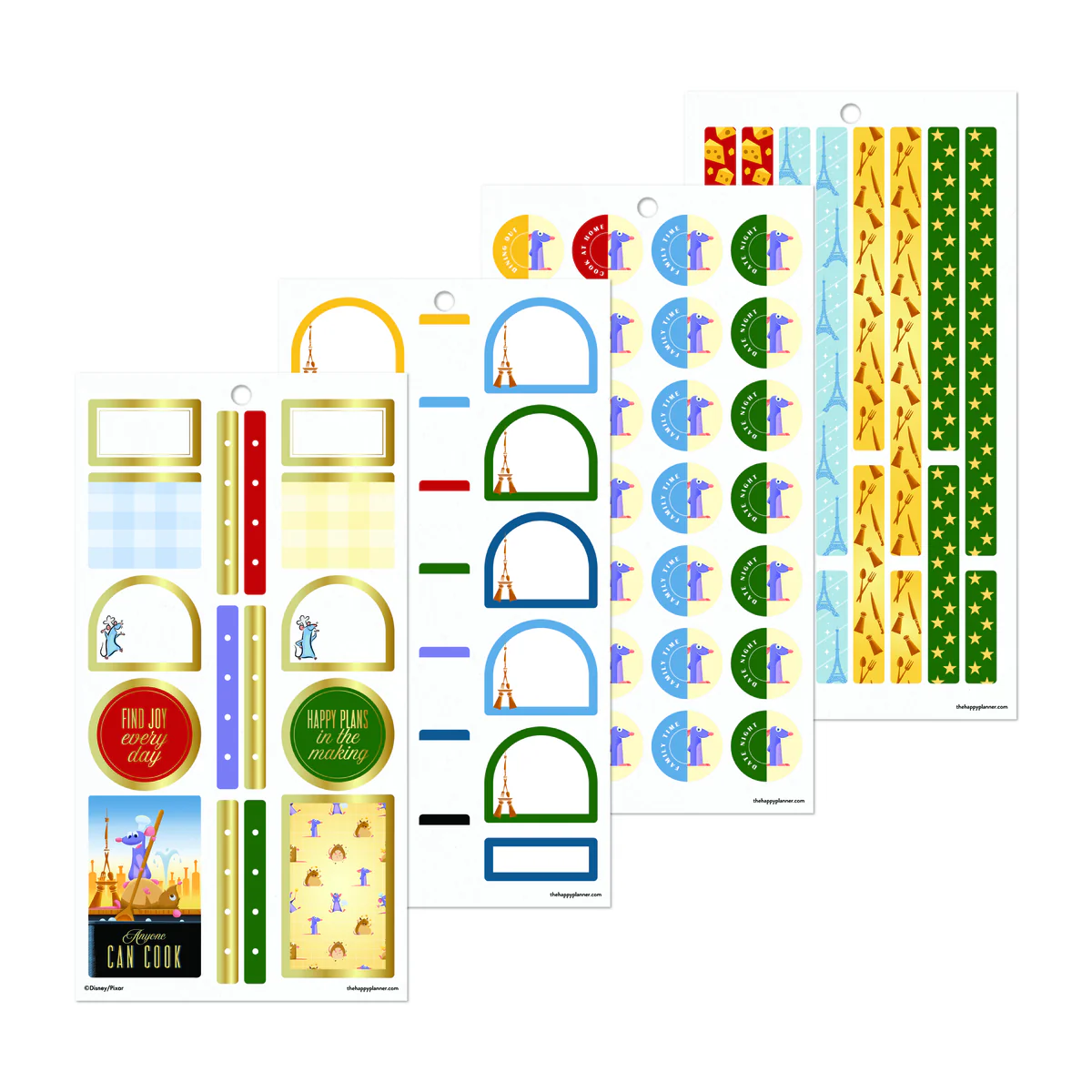 Disney Ratatouille - Value Pack Stickers 11 Disney Ratatouille - Value Pack Stickers