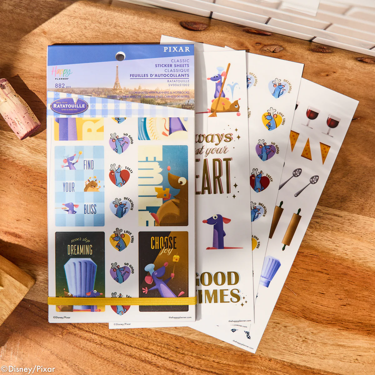 Disney Ratatouille - Value Pack Stickers 4 Disney Ratatouille - Value Pack Stickers