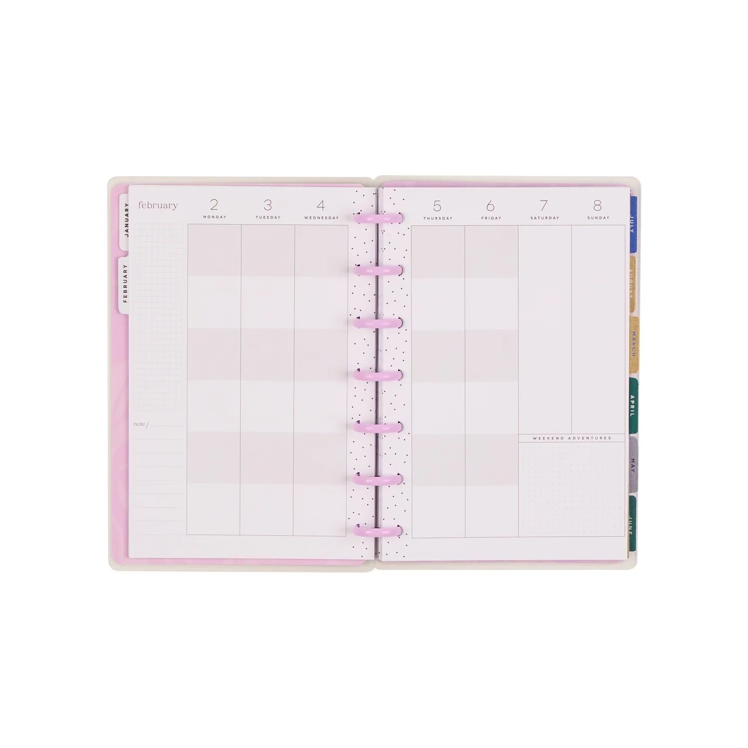 2026 Butterfly Botanics Customizable Planner - Mini Color Block Layout - 12 Months 13 2026 Butterfly Botanics Customizable Planner - Mini Color Block Layout - 12 Months
