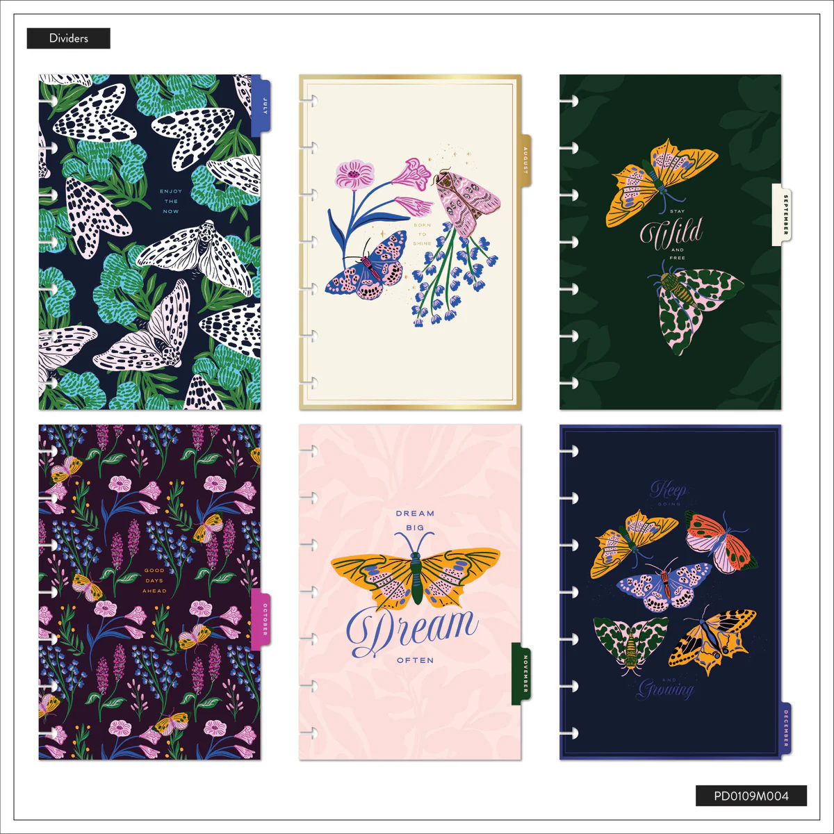 2026 Butterfly Botanics Customizable Planner - Mini Color Block Layout - 12 Months 15 2026 Butterfly Botanics Customizable Planner - Mini Color Block Layout - 12 Months
