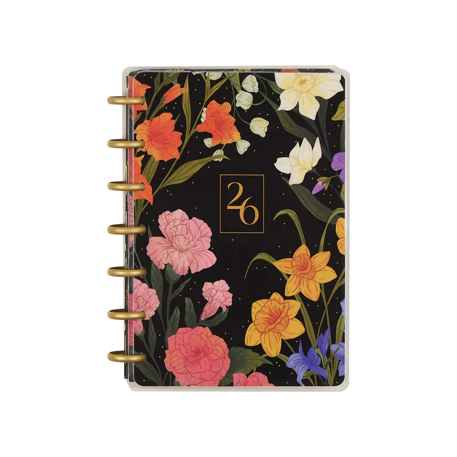 2026 Dark Garden Customizable Planner - Mini Dashboard Layout - 12 Months