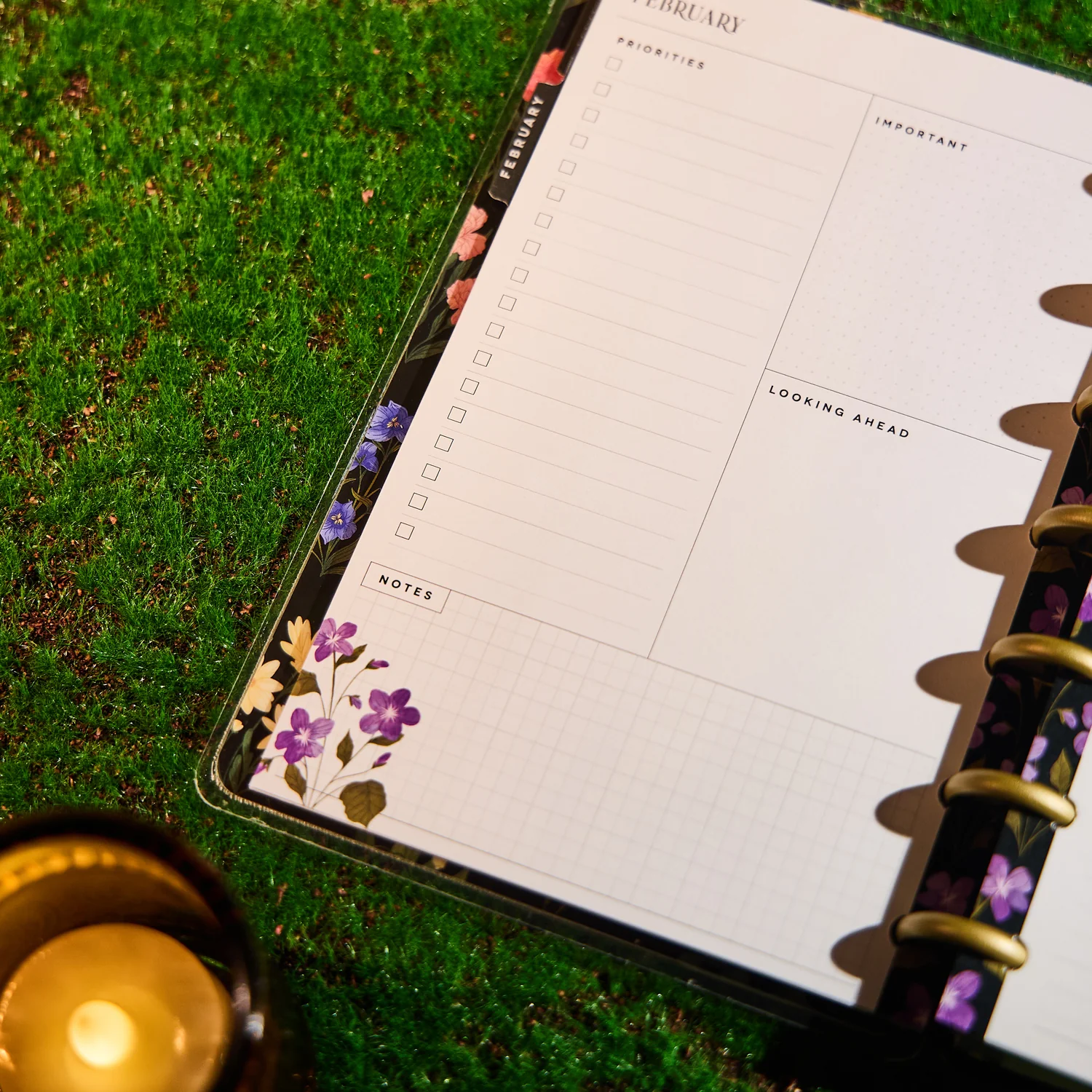 2026 Dark Garden Customizable Planner - Mini Dashboard Layout - 12 Months 10 2026 Dark Garden Customizable Planner - Mini Dashboard Layout - 12 Months