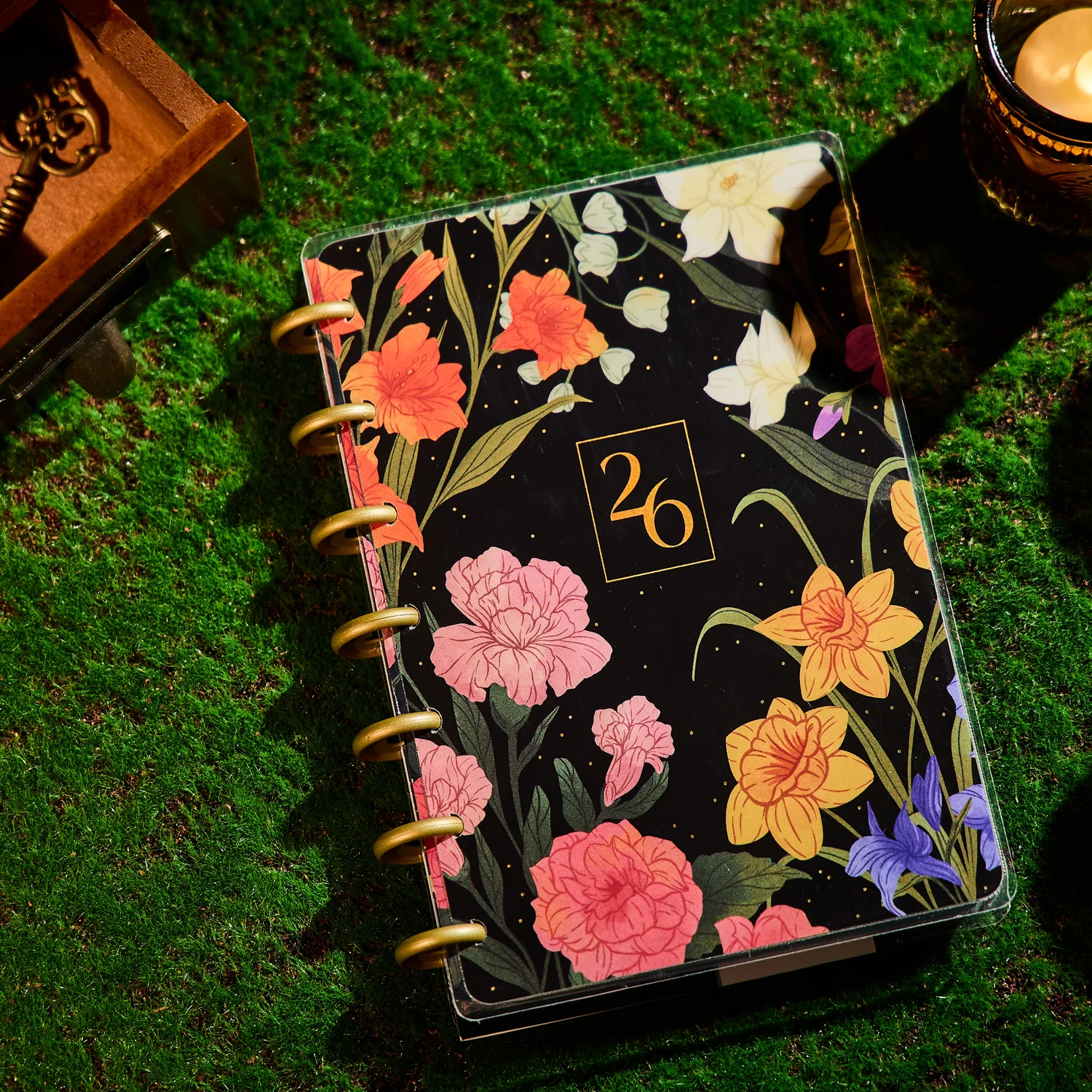 2026 Dark Garden Customizable Planner - Mini Dashboard Layout - 12 Months 6 2026 Dark Garden Customizable Planner - Mini Dashboard Layout - 12 Months