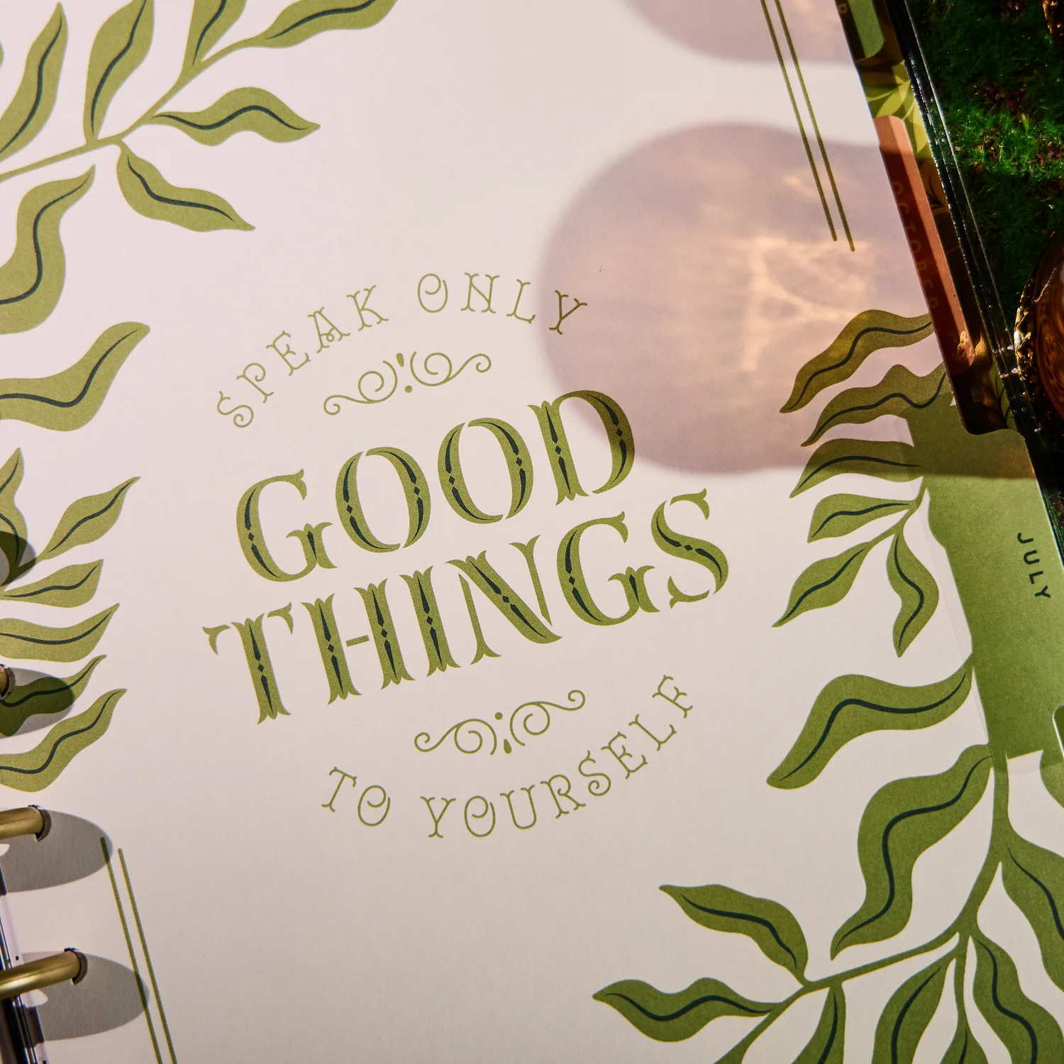 2026 Herbarium Customizable Planner - Classic Horizontal Layout - 12 Months