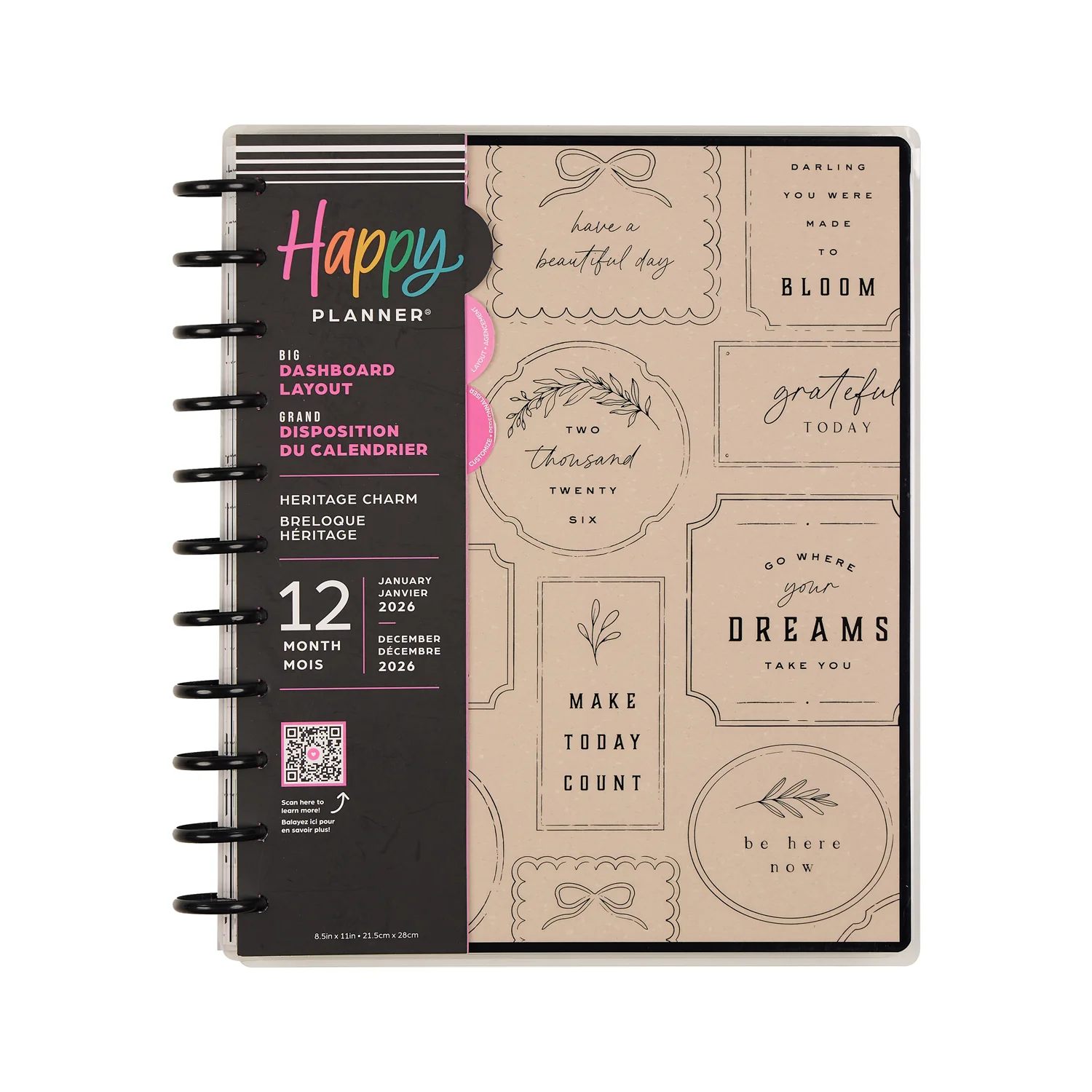 2026 Heritage Charm Customizable Planner - Big Dashboard Layout - 12 Months 19 2026 Heritage Charm Customizable Planner - Big Dashboard Layout - 12 Months