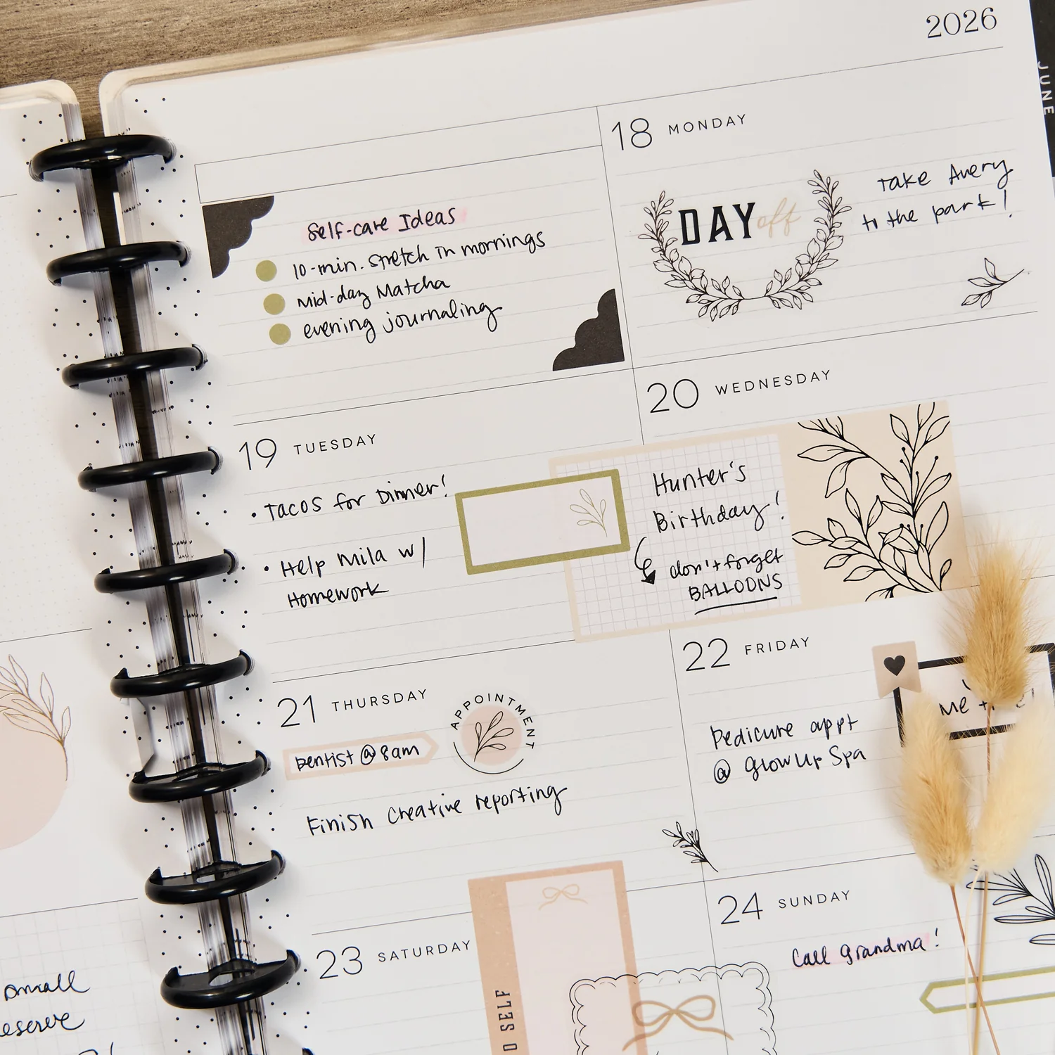 2026 Heritage Charm Customizable Planner - Big Dashboard Layout - 12 Months 5 2026 Heritage Charm Customizable Planner - Big Dashboard Layout - 12 Months