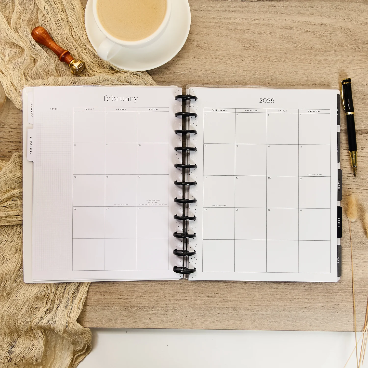 2026 Heritage Charm Customizable Planner - Big Dashboard Layout - 12 Months 9 2026 Heritage Charm Customizable Planner - Big Dashboard Layout - 12 Months