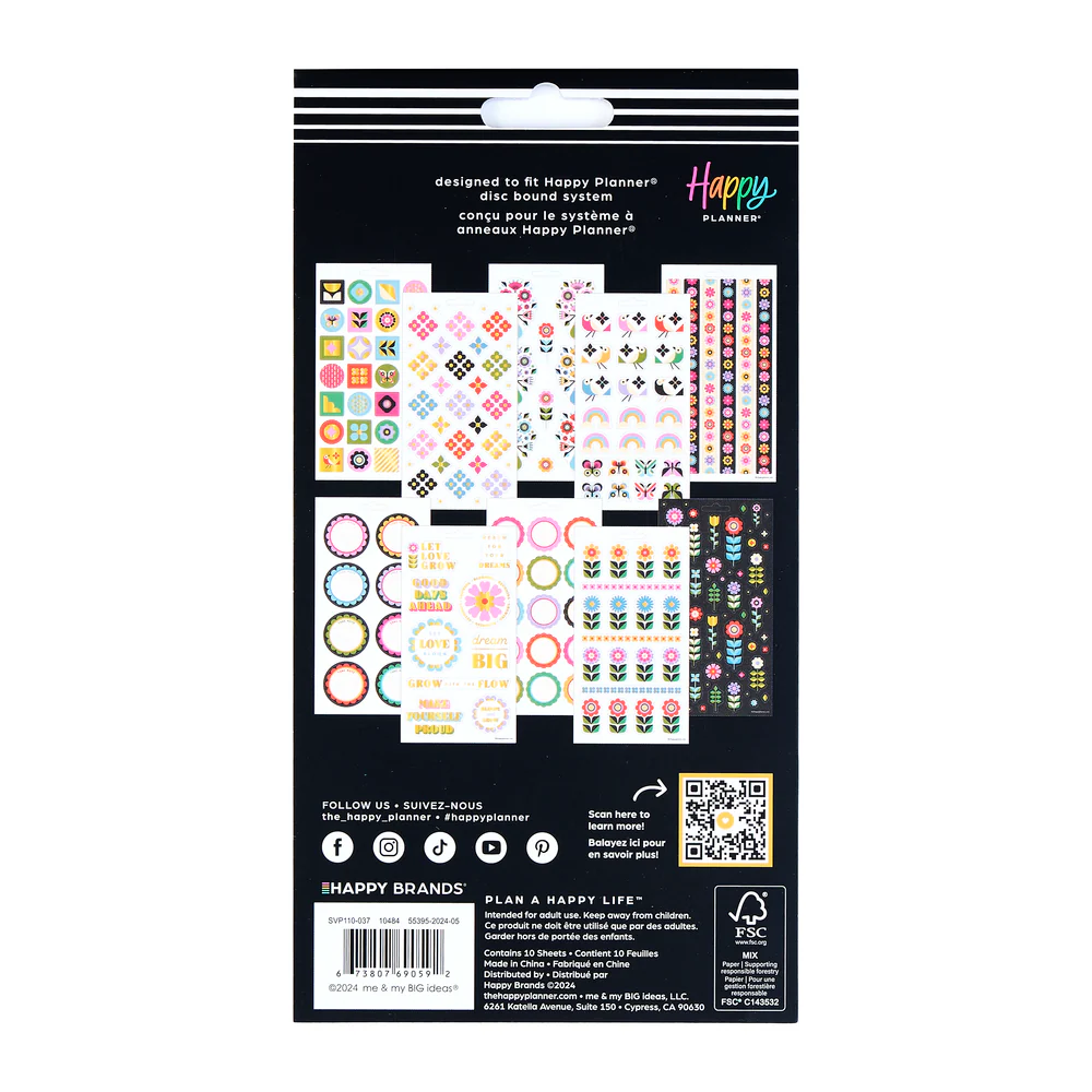Mod Garden - 10 Sticker Sheets 5 Mod Garden - 10 Sticker Sheets