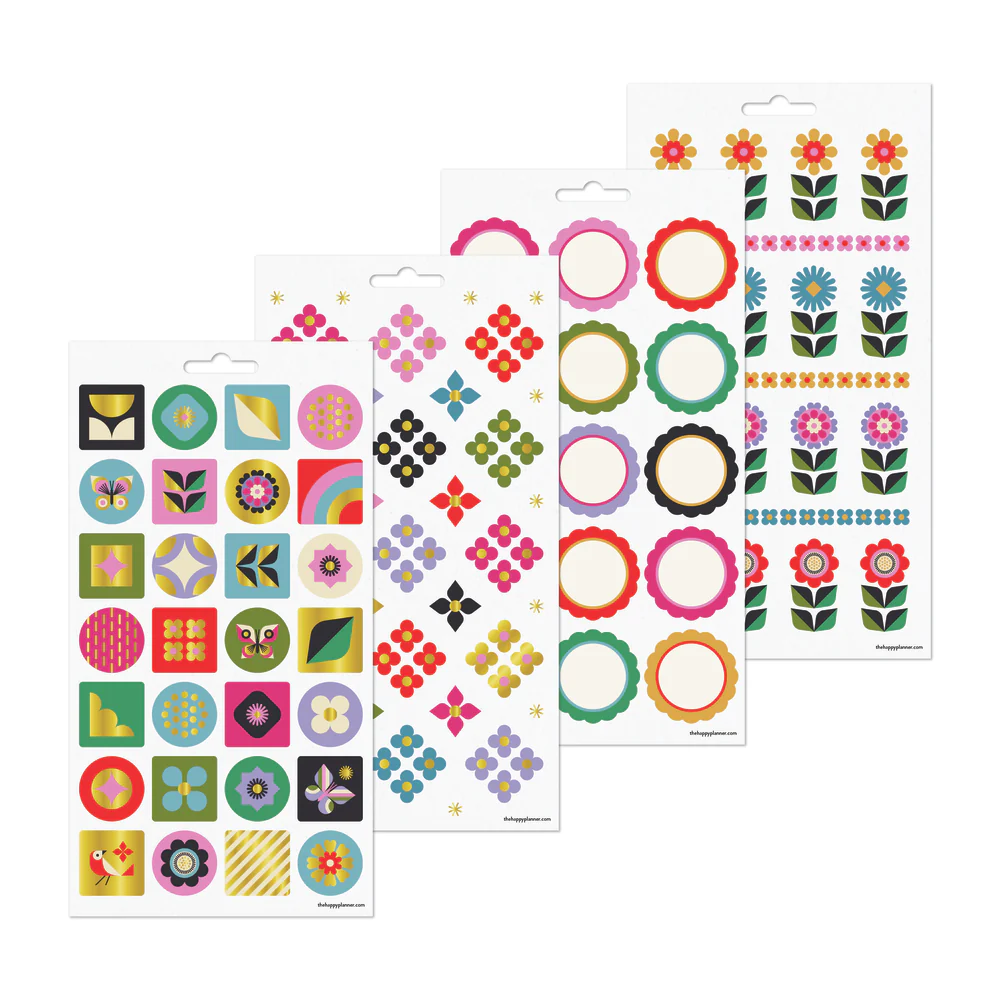 Mod Garden - 10 Sticker Sheets 6 Mod Garden - 10 Sticker Sheets
