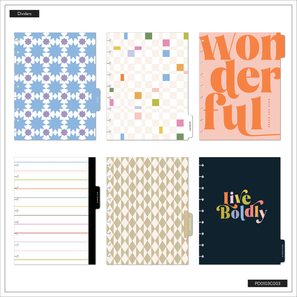 2026 SPECIALTY Pop Splash Customizable Planner - Classic Horizontal Layout - 12 Months 20 2026 SPECIALTY Pop Splash Customizable Planner - Classic Horizontal Layout - 12 Months