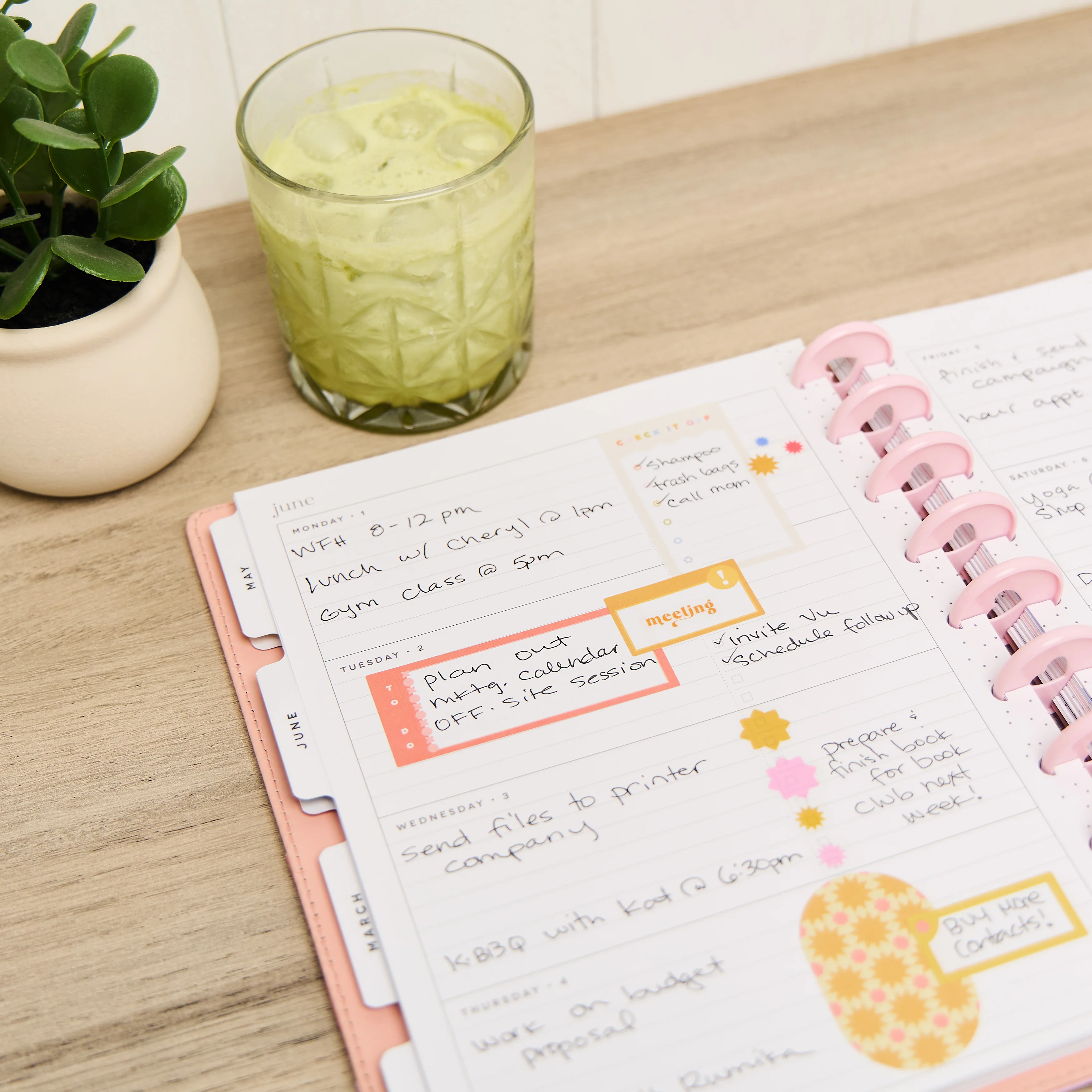 2026 SPECIALTY Pop Splash Customizable Planner - Classic Horizontal Layout - 12 Months 7 2026 SPECIALTY Pop Splash Customizable Planner - Classic Horizontal Layout - 12 Months