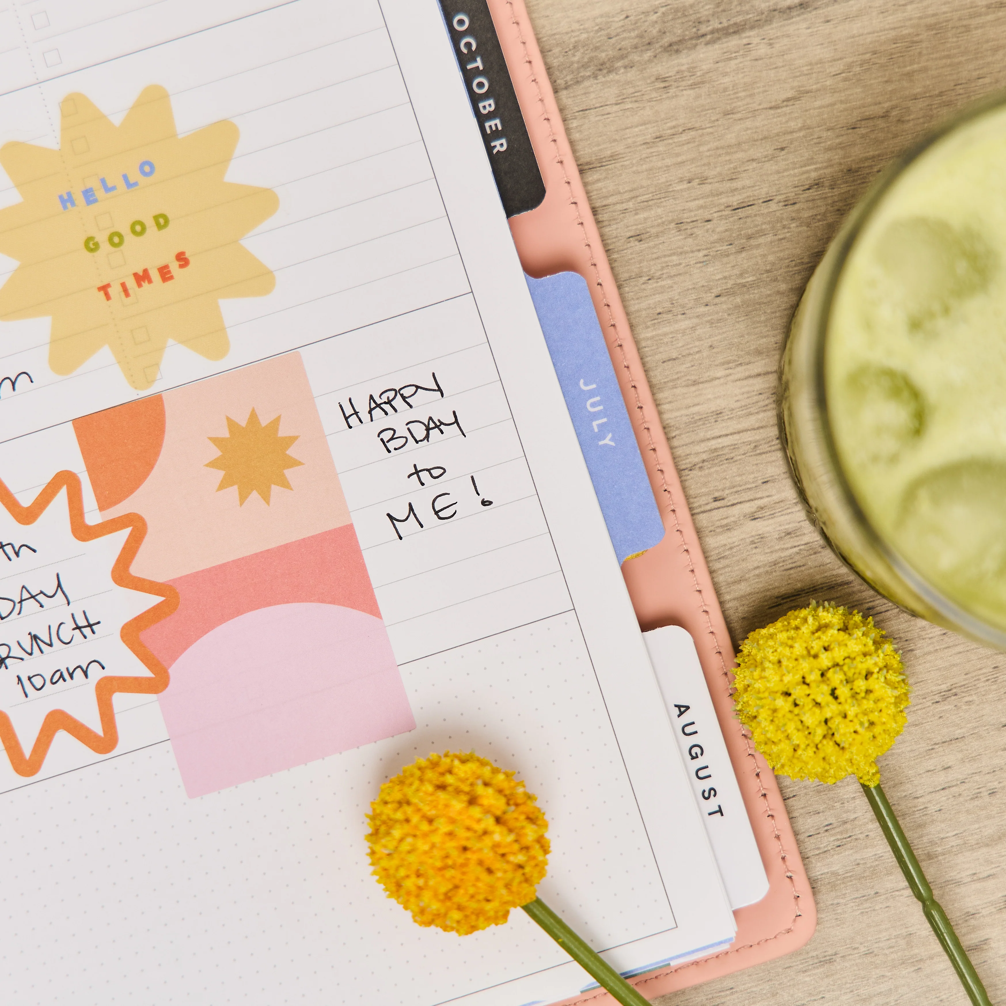 2026 SPECIALTY Pop Splash Customizable Planner - Classic Horizontal Layout - 12 Months 9 2026 SPECIALTY Pop Splash Customizable Planner - Classic Horizontal Layout - 12 Months