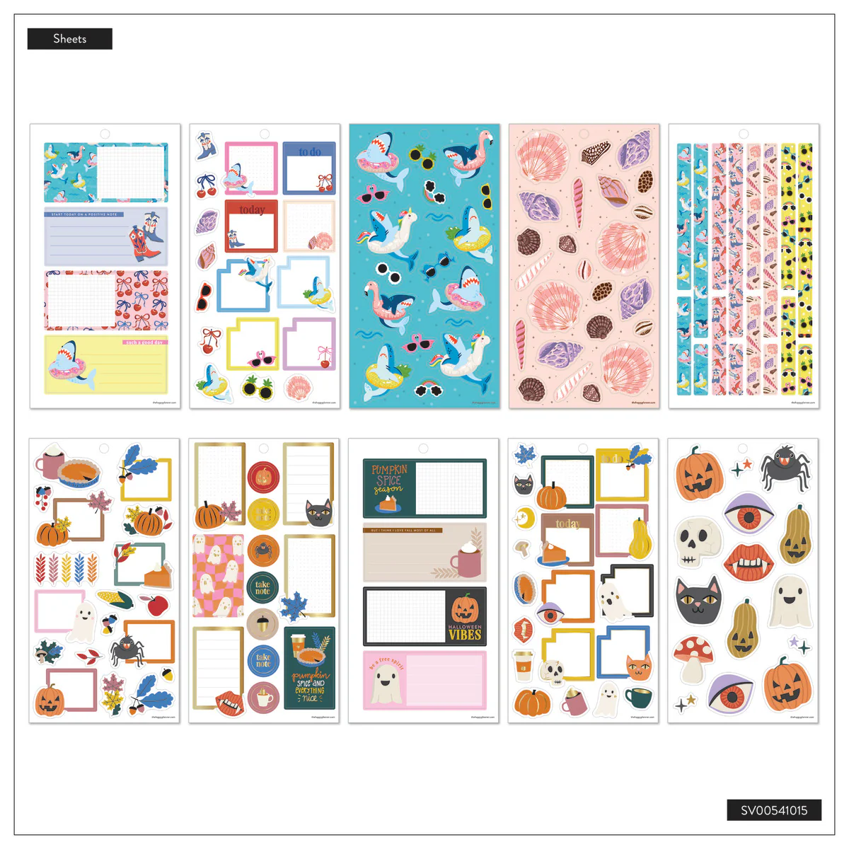 Seasonal Year - Value Pack Stickers 10 Seasonal Year - Value Pack Stickers
