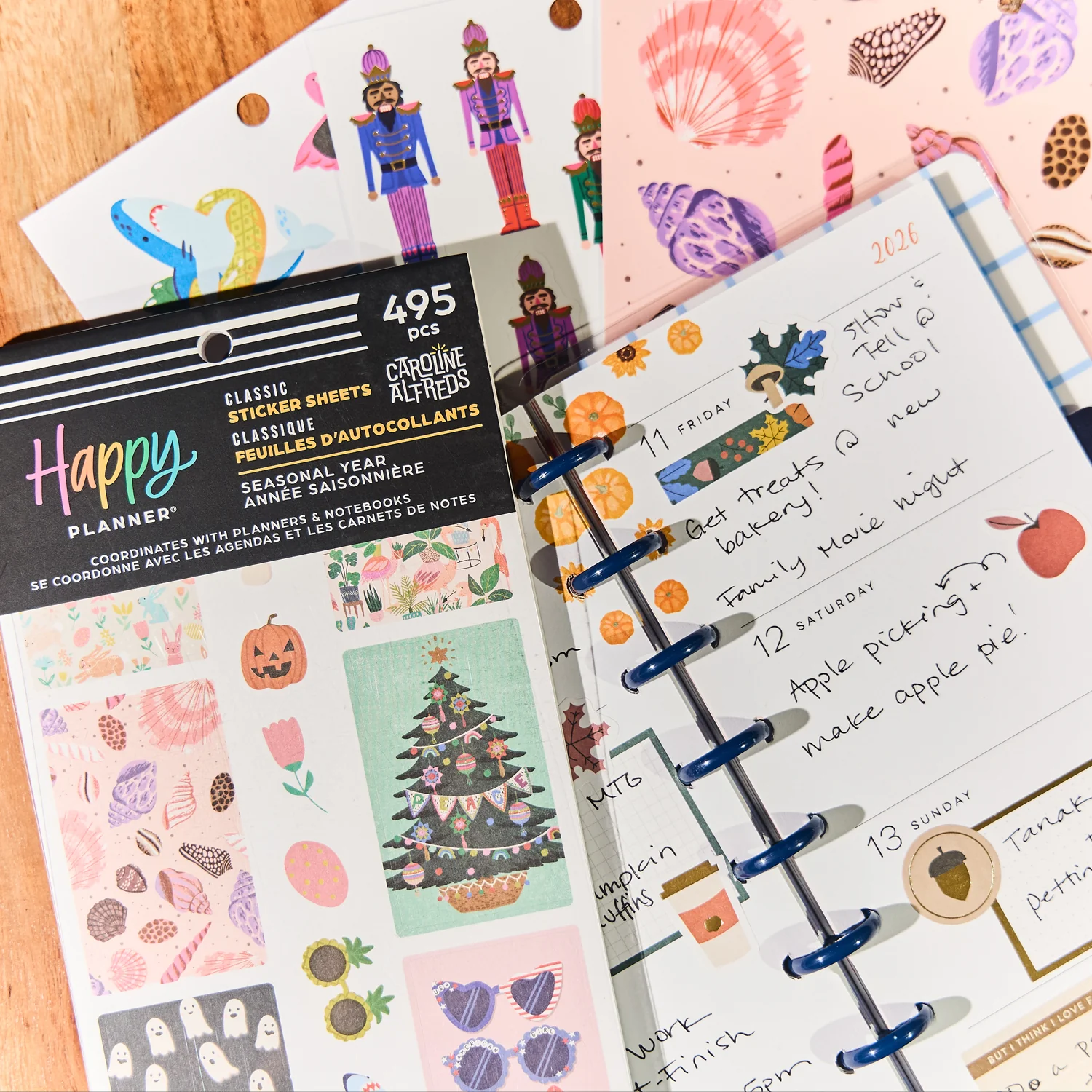 Seasonal Year - Value Pack Stickers 6 Seasonal Year - Value Pack Stickers