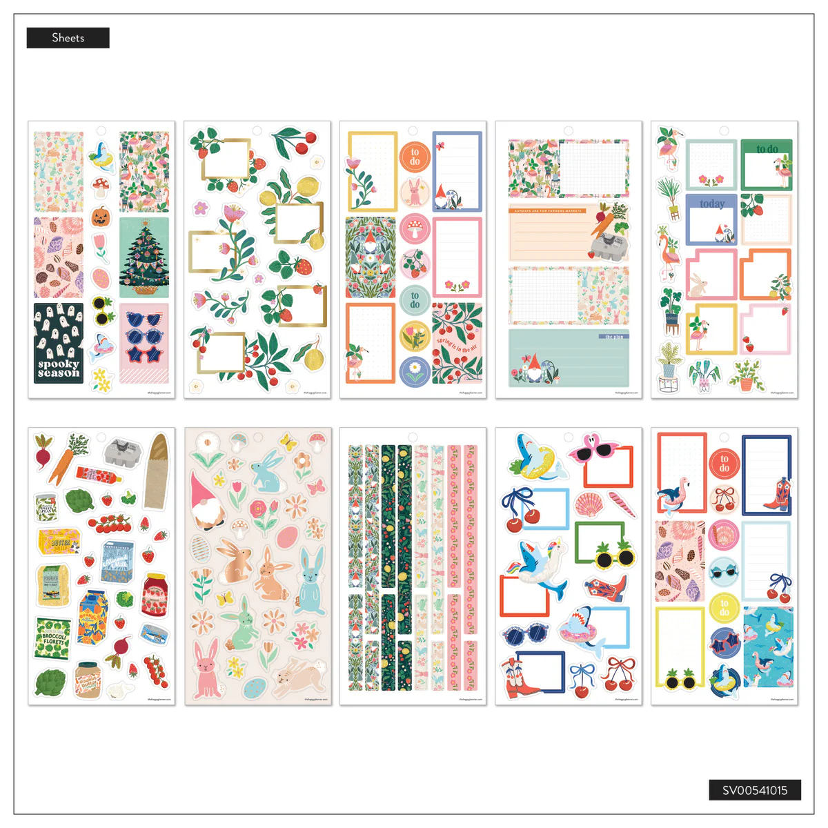 Seasonal Year - Value Pack Stickers 9 Seasonal Year - Value Pack Stickers