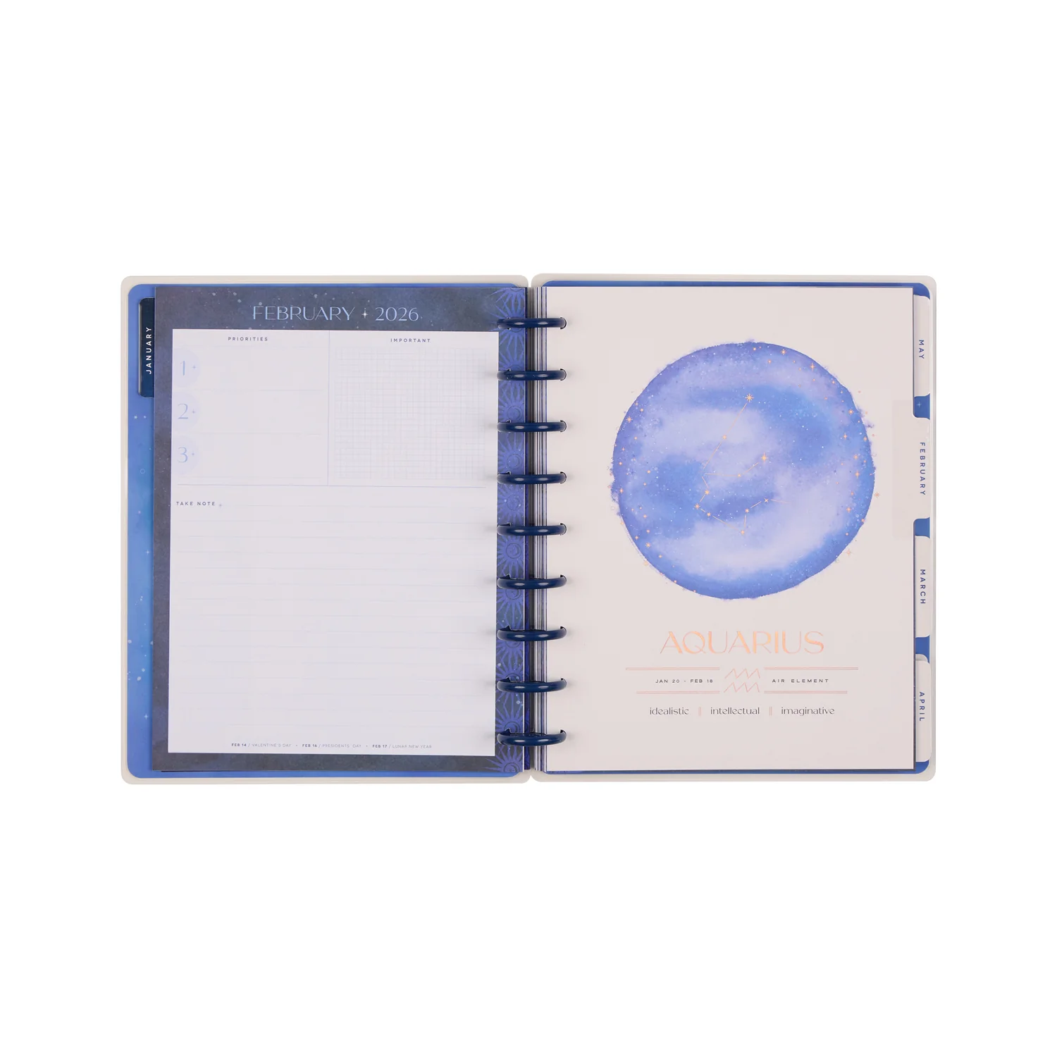 2026 Star Signs Customizable Planner - Classic Vertical Layout - 12 Months 12 2026 Star Signs Customizable Planner - Classic Vertical Layout - 12 Months