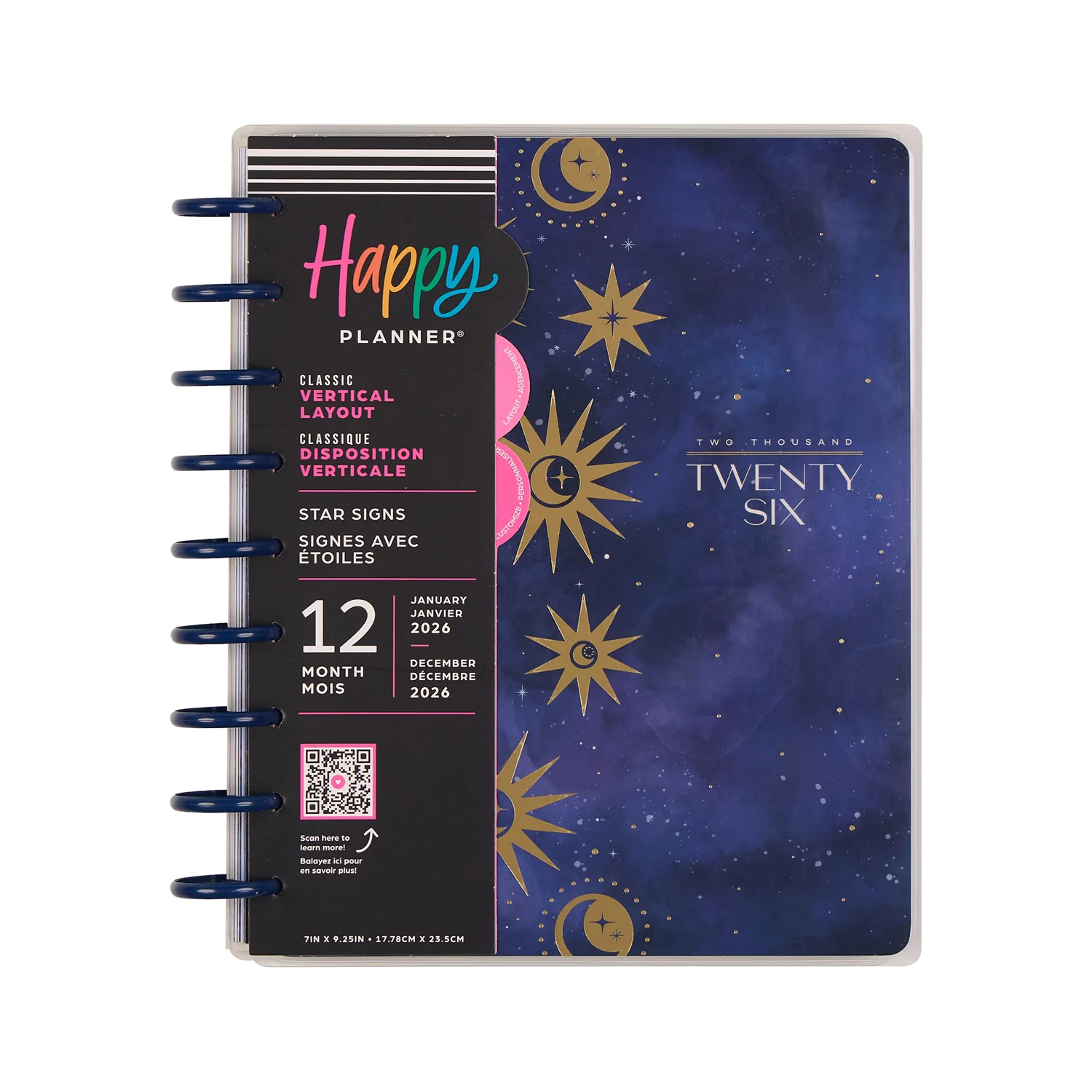2026 Star Signs Customizable Planner - Classic Vertical Layout - 12 Months 18 2026 Star Signs Customizable Planner - Classic Vertical Layout - 12 Months
