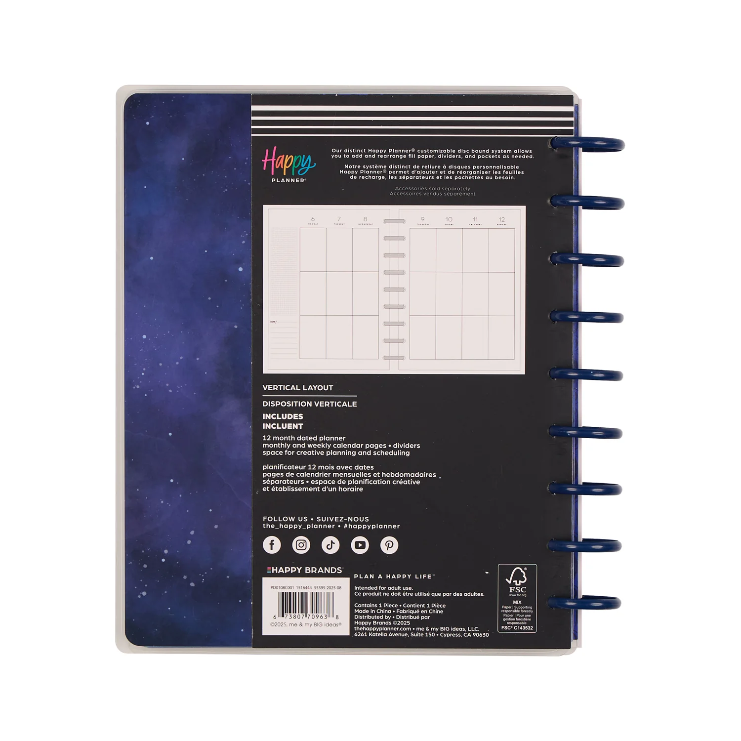 2026 Star Signs Customizable Planner - Classic Vertical Layout - 12 Months 20 2026 Star Signs Customizable Planner - Classic Vertical Layout - 12 Months