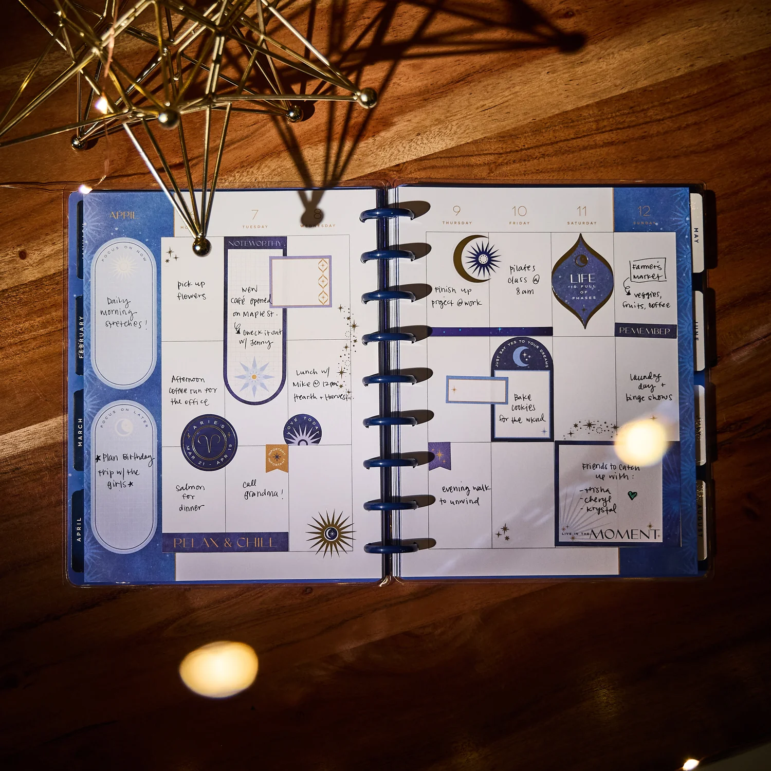 2026 Star Signs Customizable Planner - Classic Vertical Layout - 12 Months 4 2026 Star Signs Customizable Planner - Classic Vertical Layout - 12 Months