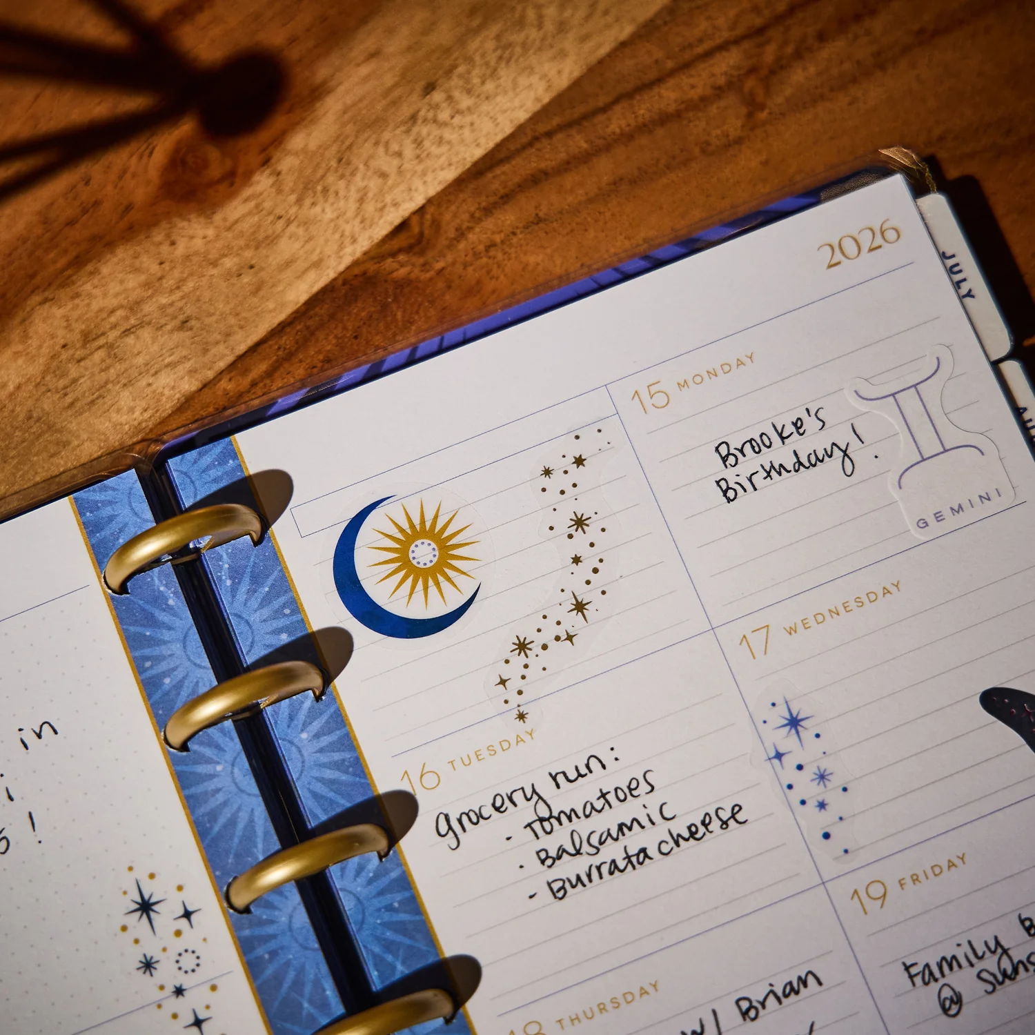 2026 Star Signs Customizable Planner - Mini Dashboard Layout - 12 Months 5 2026 Star Signs Customizable Planner - Mini Dashboard Layout - 12 Months