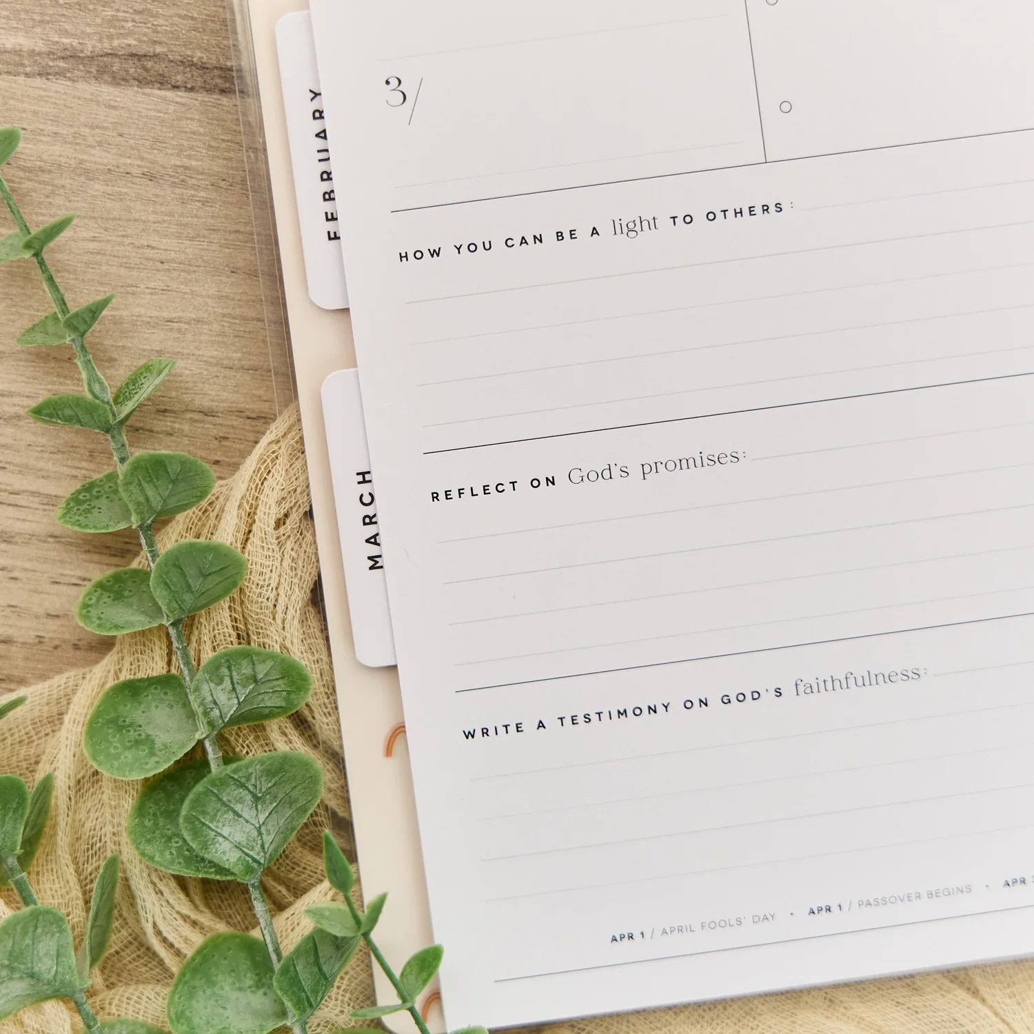 2026 Watercolor Grace Customizable Faith Planner - Classic Faith Layout - 12 Months 10 2026 Watercolor Grace Customizable Faith Planner - Classic Faith Layout - 12 Months