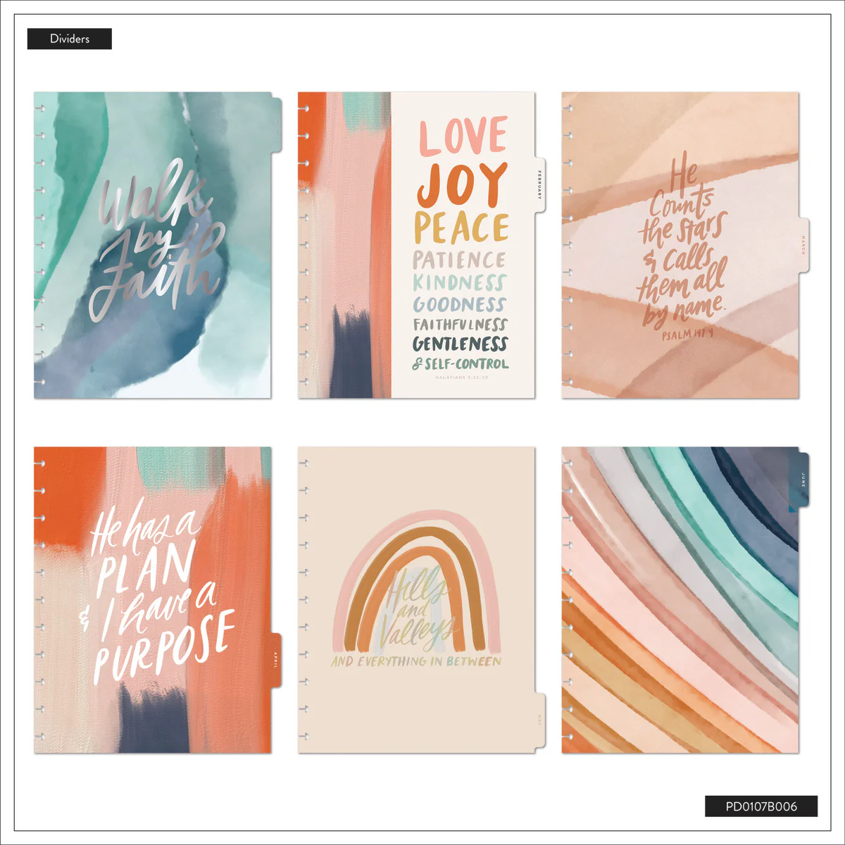 2026 Watercolor Grace Customizable Faith Planner - Big Faith Layout - 12 Months 19 2026 Watercolor Grace Customizable Faith Planner - Big Faith Layout - 12 Months