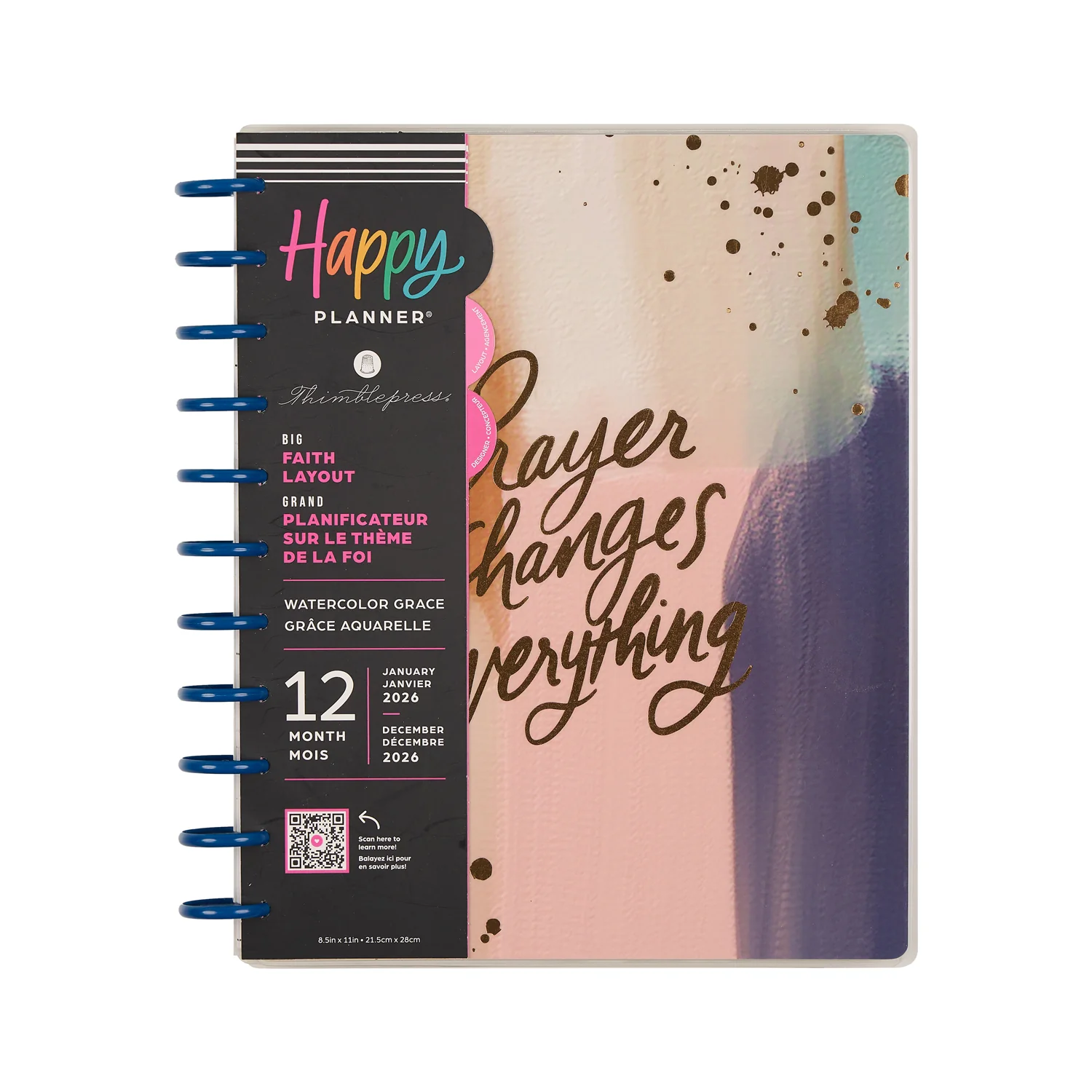 2026 Watercolor Grace Customizable Faith Planner - Big Faith Layout - 12 Months 21 2026 Watercolor Grace Customizable Faith Planner - Big Faith Layout - 12 Months