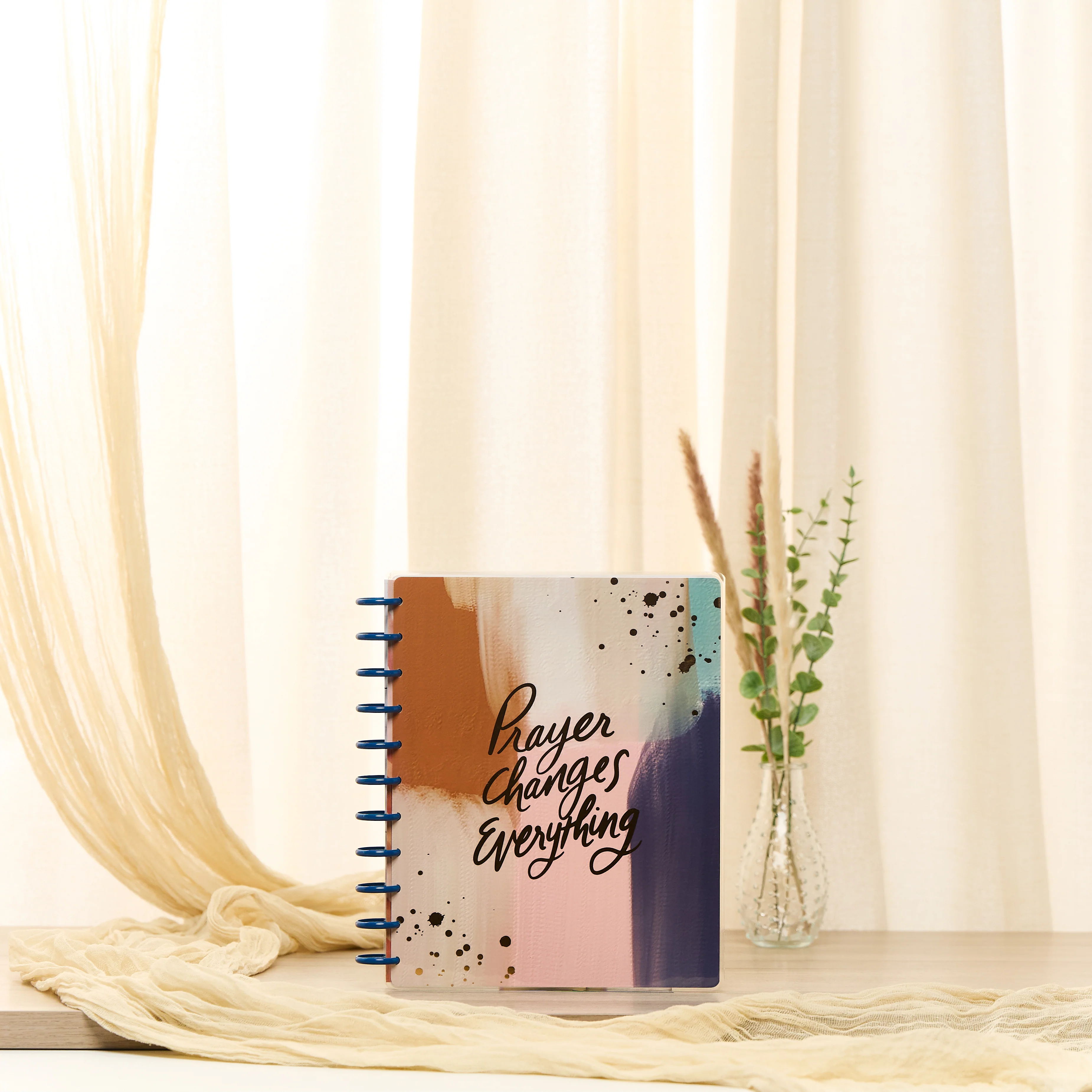 2026 Watercolor Grace Customizable Faith Planner - Big Faith Layout - 12 Months