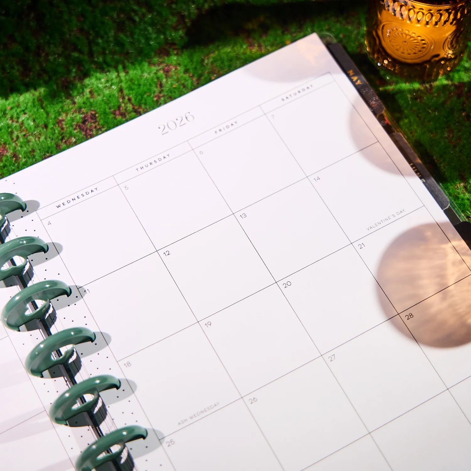 2026 Noir Garden Customizable Planner - Classic Horizontal Layout - 12 Months 11 2026 Noir Garden Customizable Planner - Classic Horizontal Layout - 12 Months