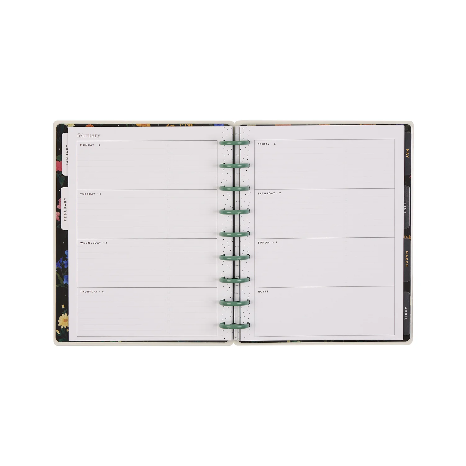 2026 Noir Garden Customizable Planner - Classic Horizontal Layout - 12 Months 14 2026 Noir Garden Customizable Planner - Classic Horizontal Layout - 12 Months