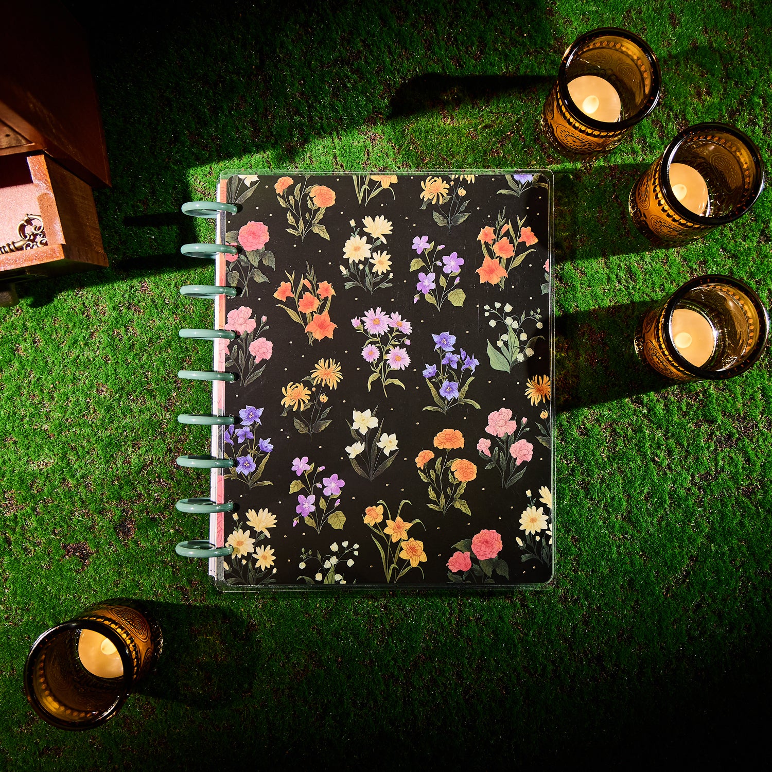 2026 Noir Garden Customizable Planner - Classic Horizontal Layout - 12 Months 7 2026 Noir Garden Customizable Planner - Classic Horizontal Layout - 12 Months