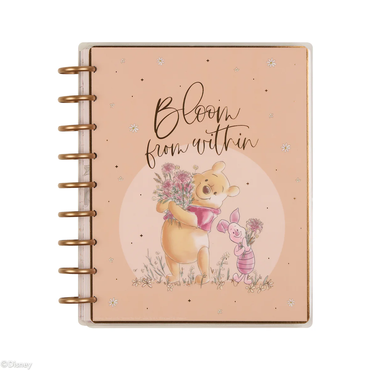 2026 Disney Winnie the Pooh Seasonal Customizable Planner - Classic Dashboard Layout - 12 Months