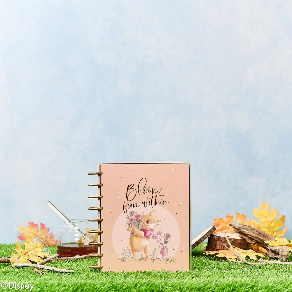 2026 Disney Winnie the Pooh Seasonal Customizable Planner - Classic Dashboard Layout - 12 Months