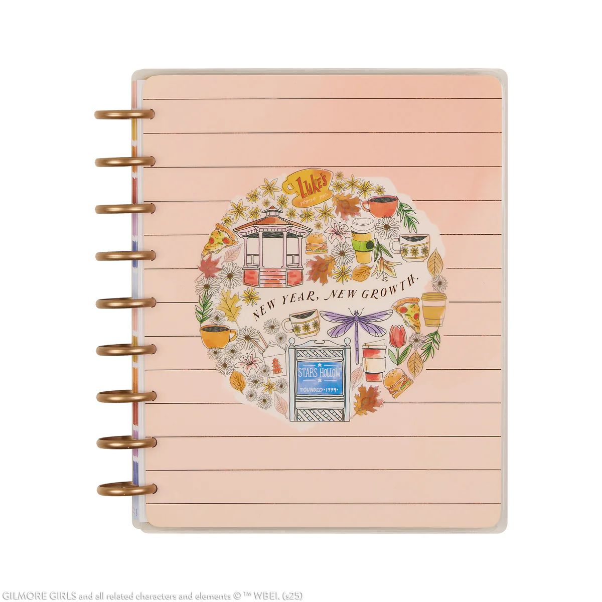 2026 Gilmore Girls Customizable Planner - Classic Vertical Layout - 12 Months