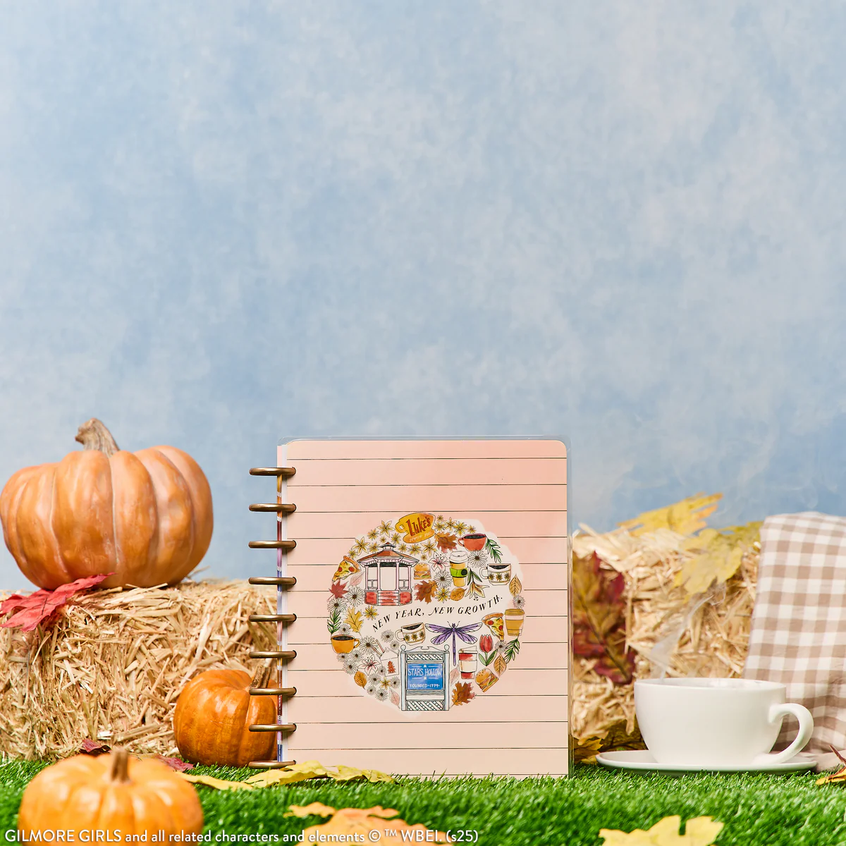 2026 Gilmore Girls Customizable Planner - Classic Vertical Layout - 12 Months