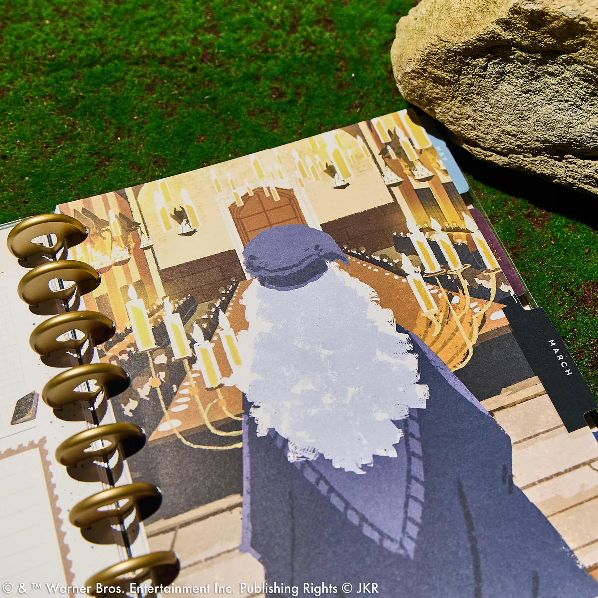 2026 Harry Potter Enchanted Grounds Customizable Planner - Classic Dashboard Layout - 12 Months