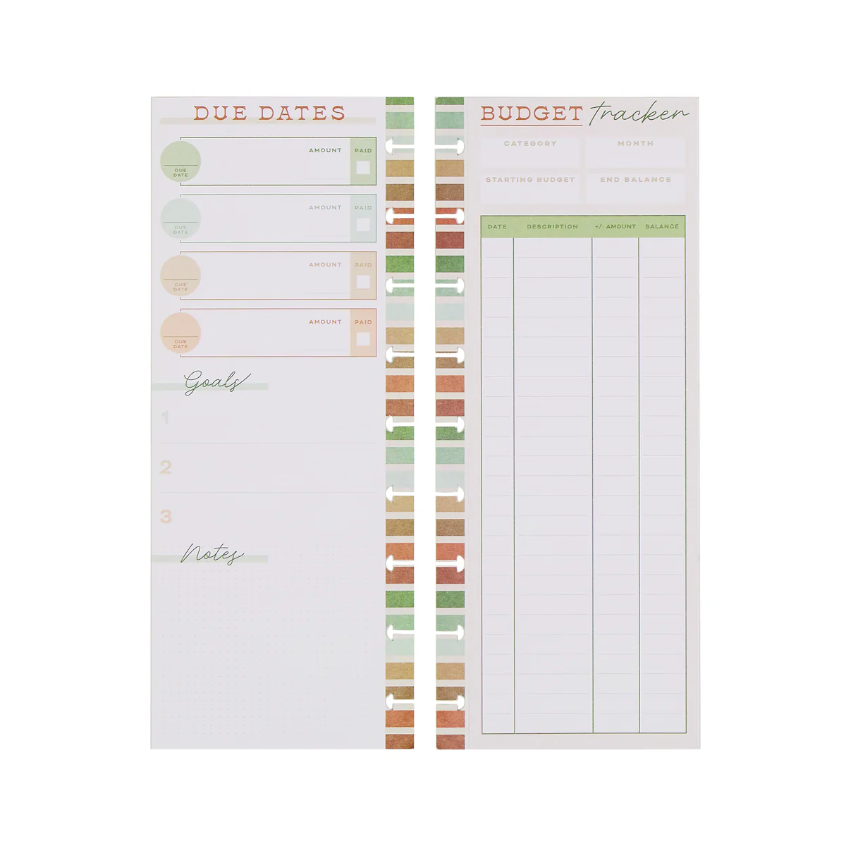 Sage & Terracotta Budget - Budget Classic Filler Paper - 40 Sheets 11 Sage & Terracotta Budget - Budget Classic Filler Paper - 40 Sheets