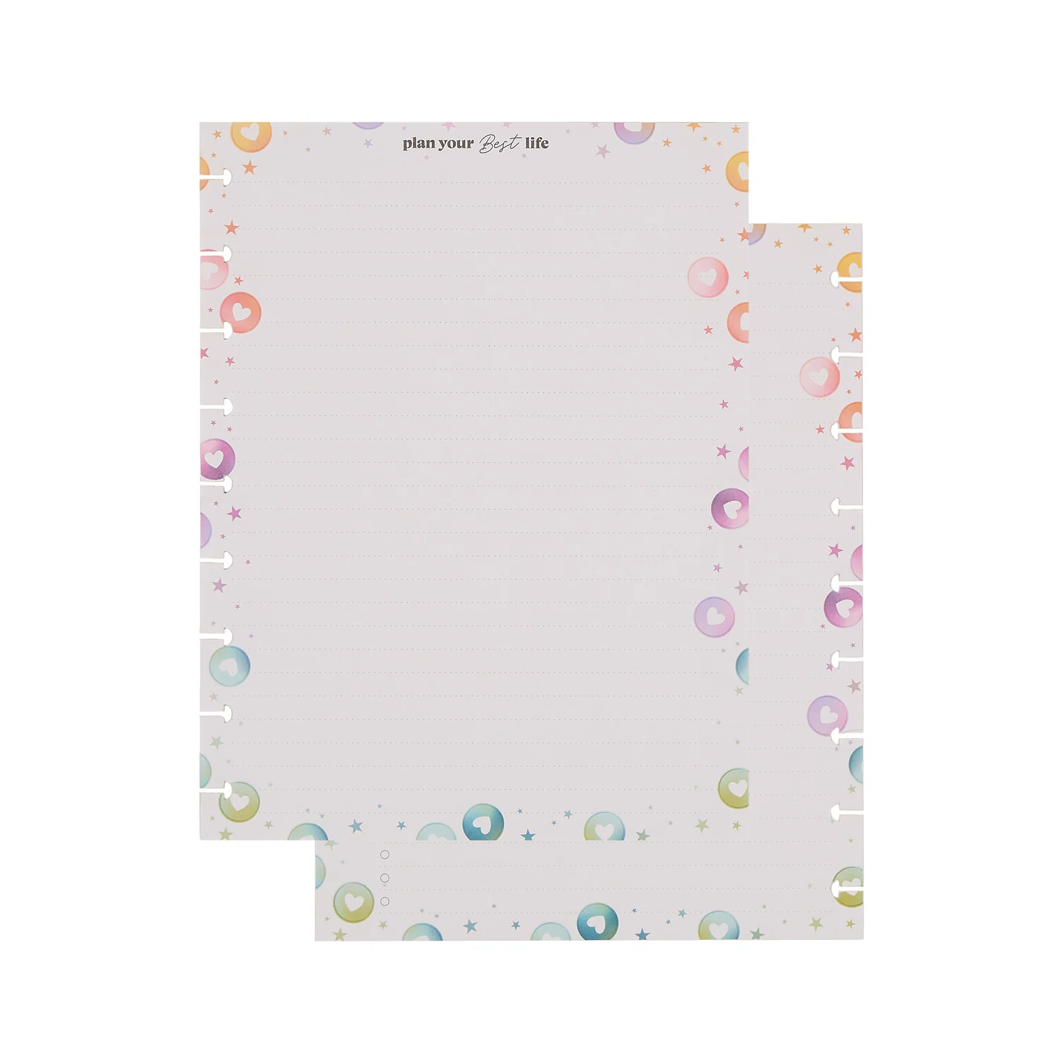 10 Years of Happy - Checklist Classic Filler Paper - 40 Sheets