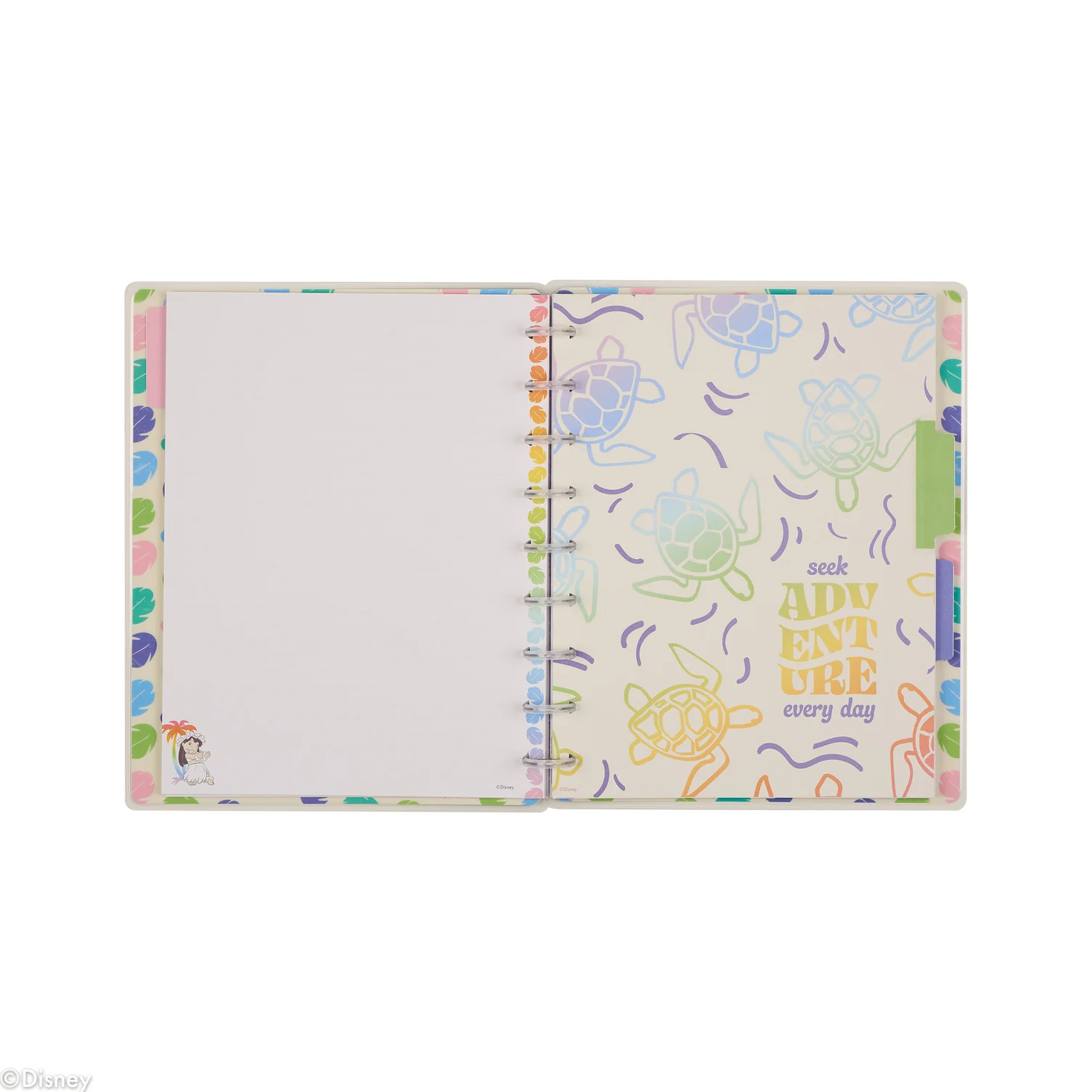 Disney Lilo & Stitch Make Waves - Dotted Lined Classic Notebook - 60 Sheets 10 Disney Lilo & Stitch Make Waves - Dotted Lined Classic Notebook - 60 Sheets