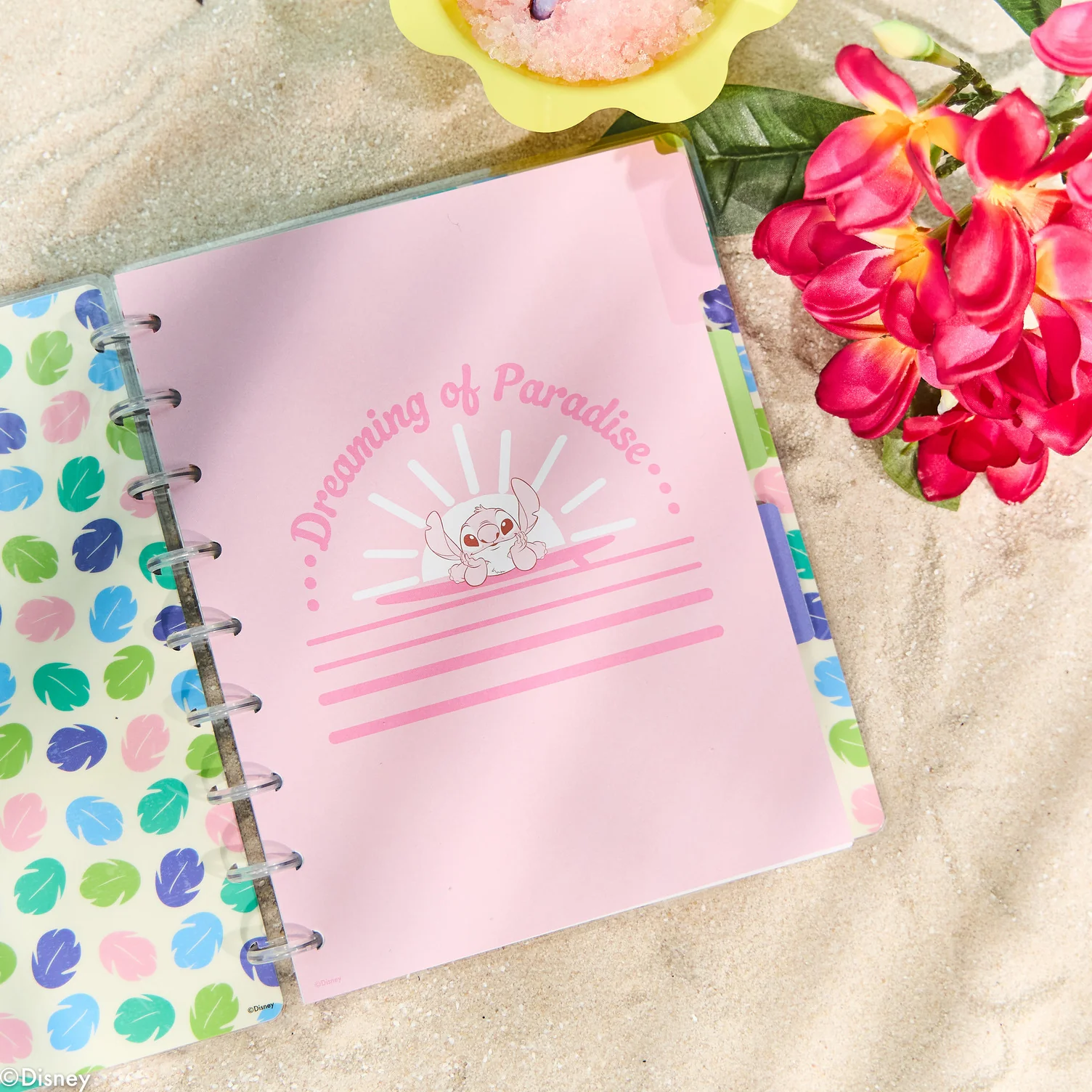 Disney Lilo & Stitch Make Waves - Dotted Lined Classic Notebook - 60 Sheets 2 Disney Lilo & Stitch Make Waves - Dotted Lined Classic Notebook - 60 Sheets