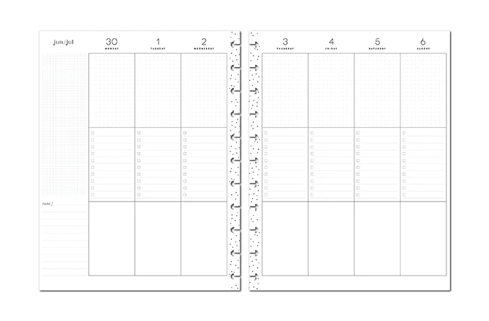 Layouts Big Custom Planner