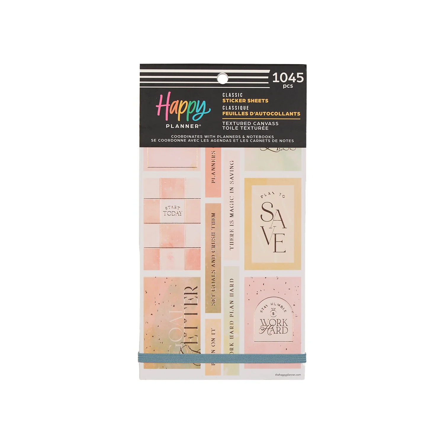 Textured Canvas Budget - Value Pack Stickers