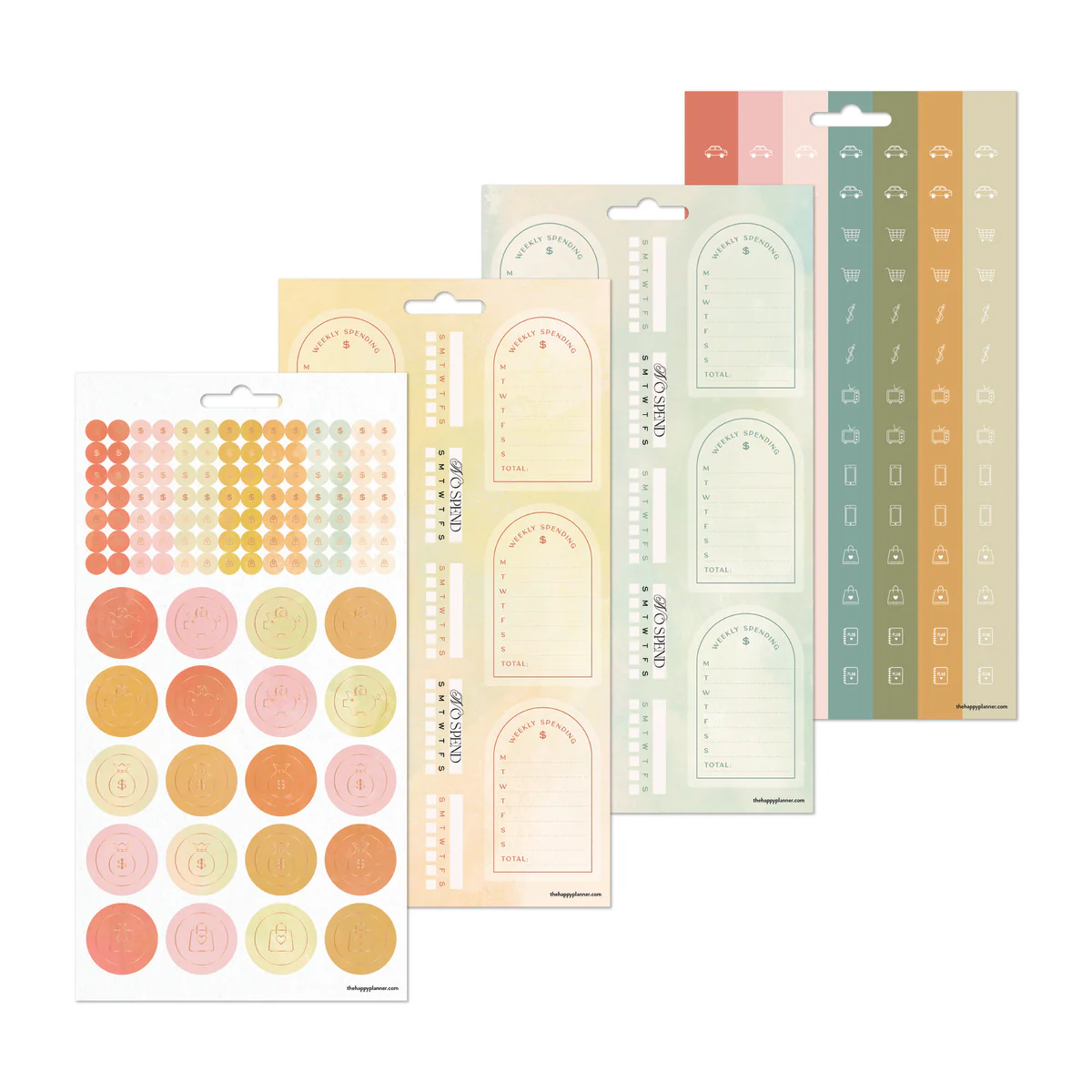 Textured Canvas Budget - 10 Sticker Sheets 9 Textured Canvas Budget - 10 Sticker Sheets