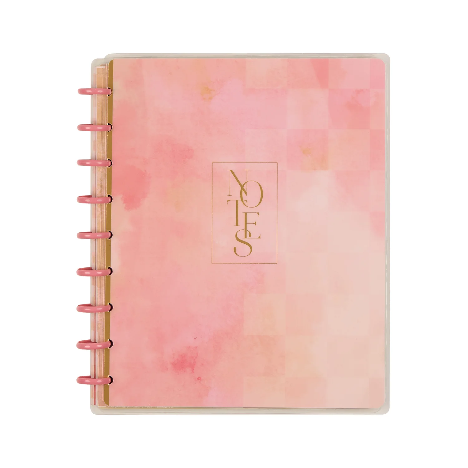 Textured Canvas - Dotted Lined Classic Notebook - 60 Sheets
